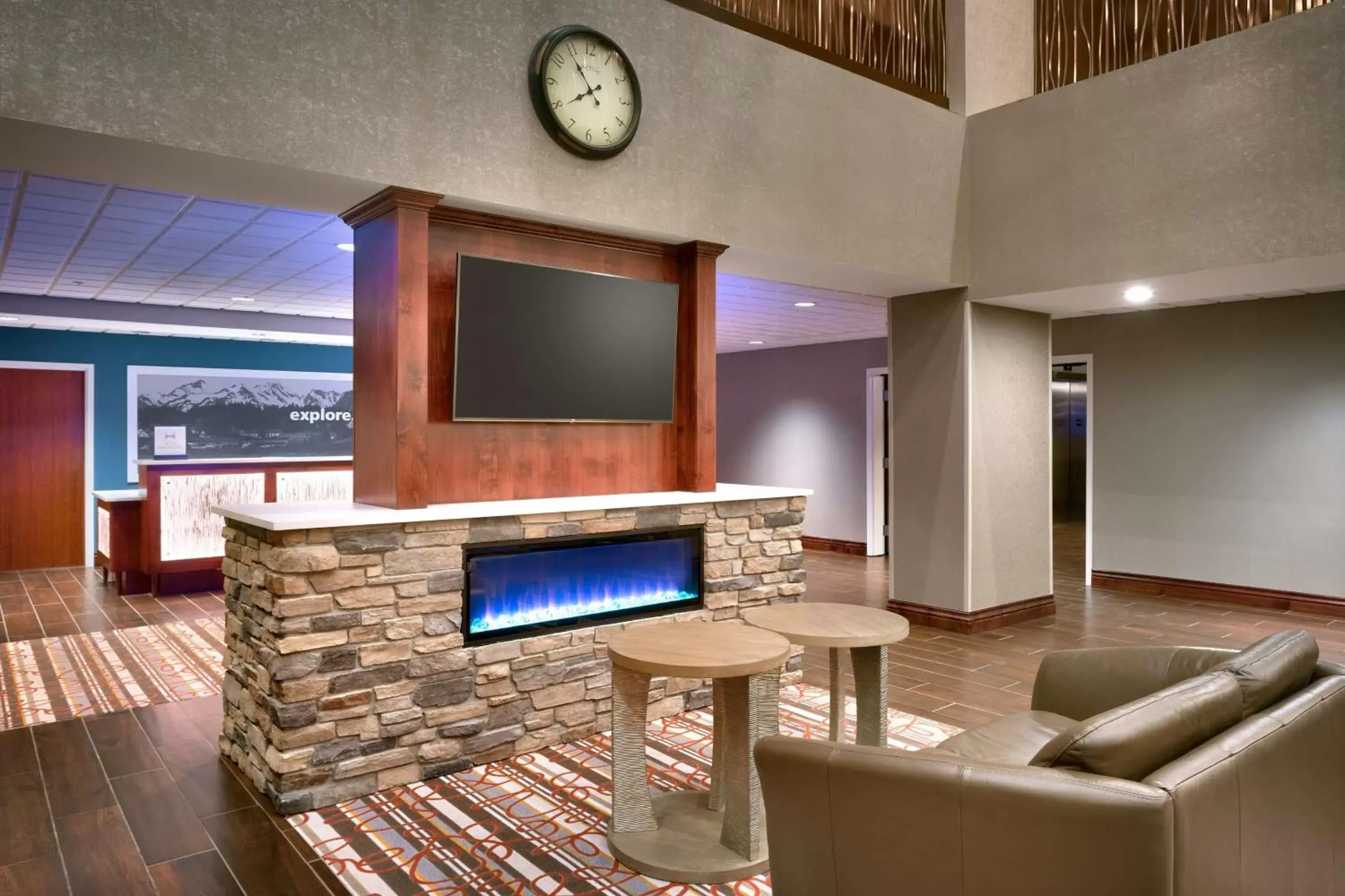 Lobby or reception in Hampton Inn & Suites Pocatello Lobby or reception in Hampton Inn & Suites Pocatello