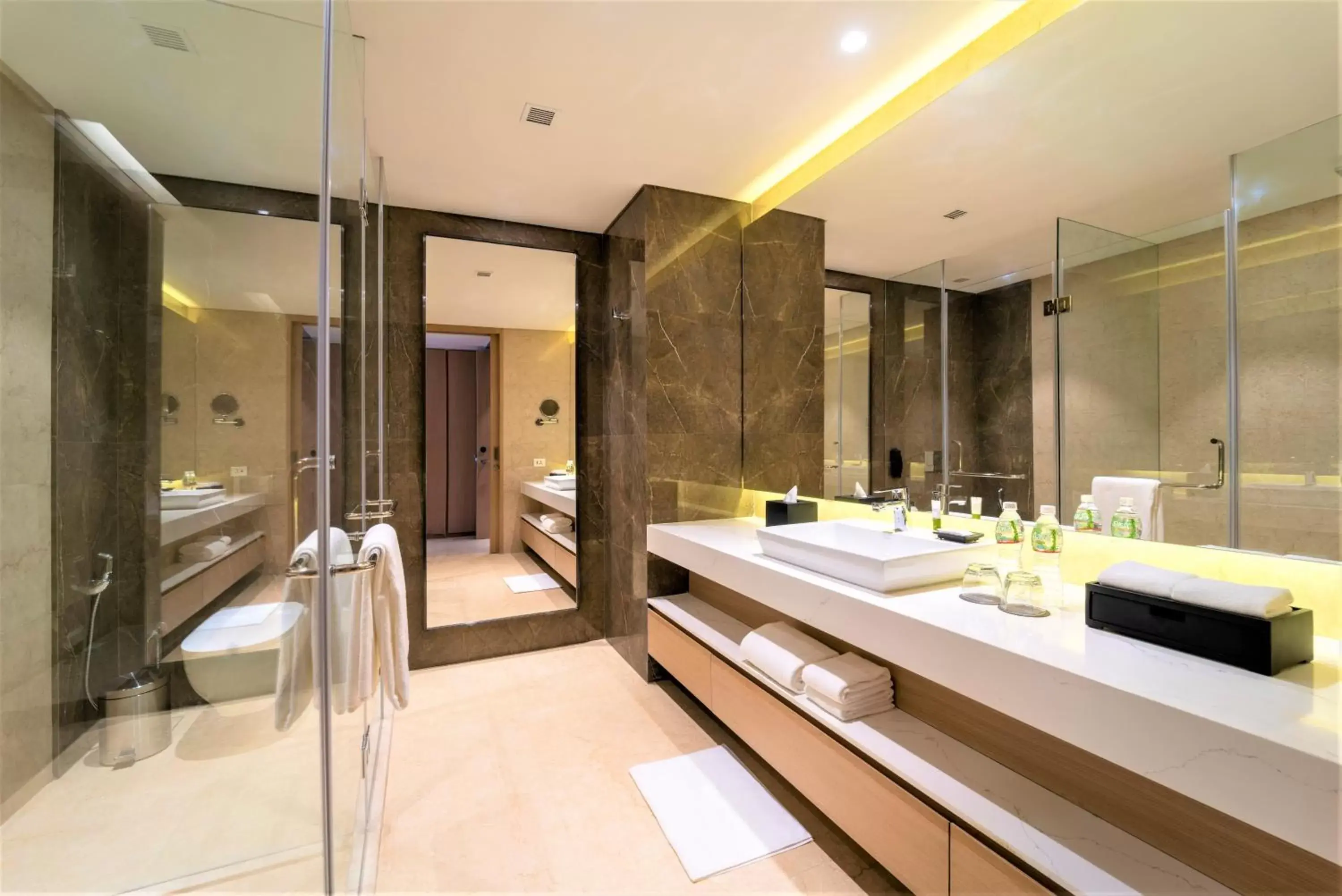 Bathroom in Courtyard by Marriott Vadodara