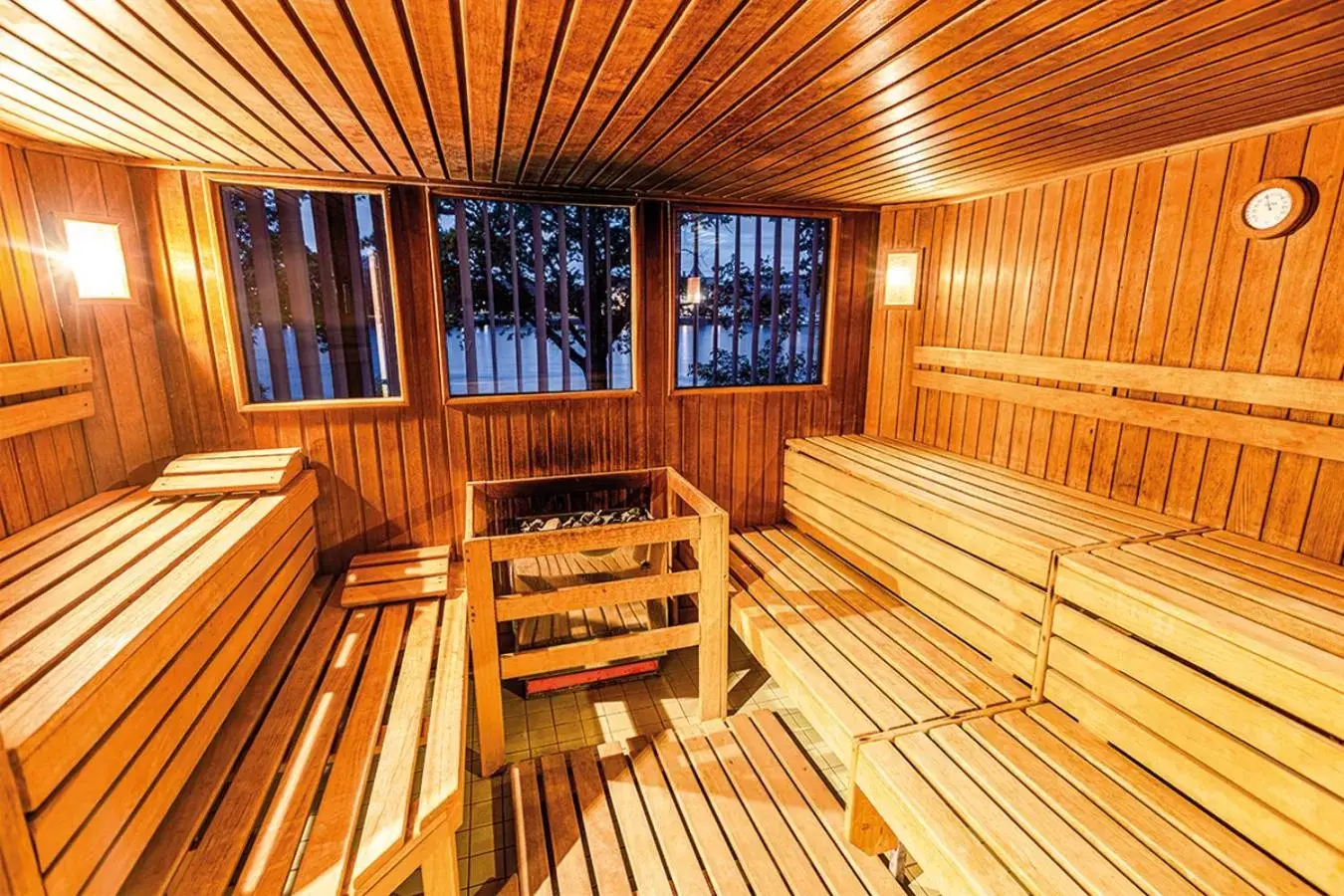 Sauna in Diehls Hotel