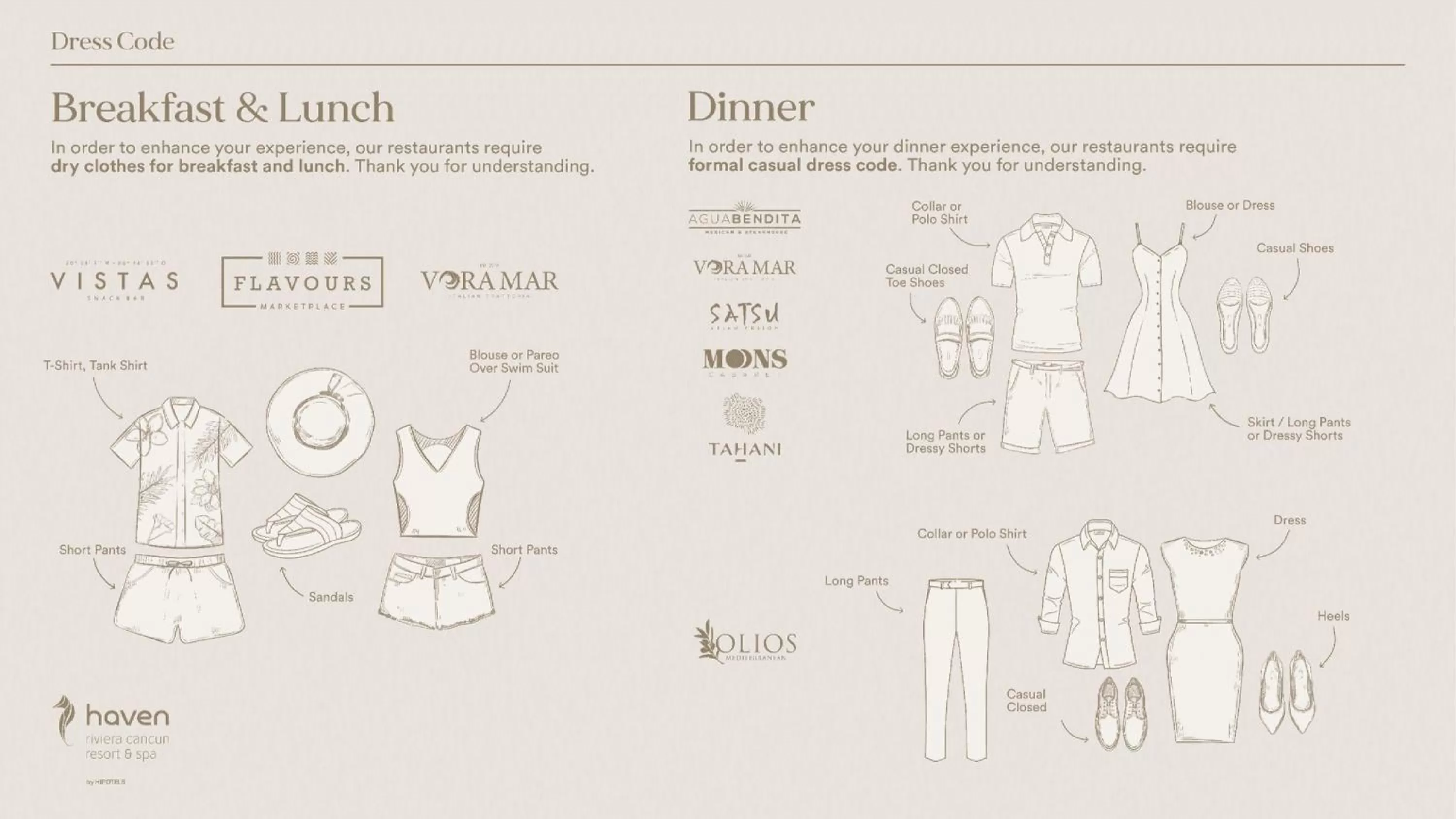 Restaurant/places to eat in Haven Riviera Cancun - All Inclusive - Adults Only