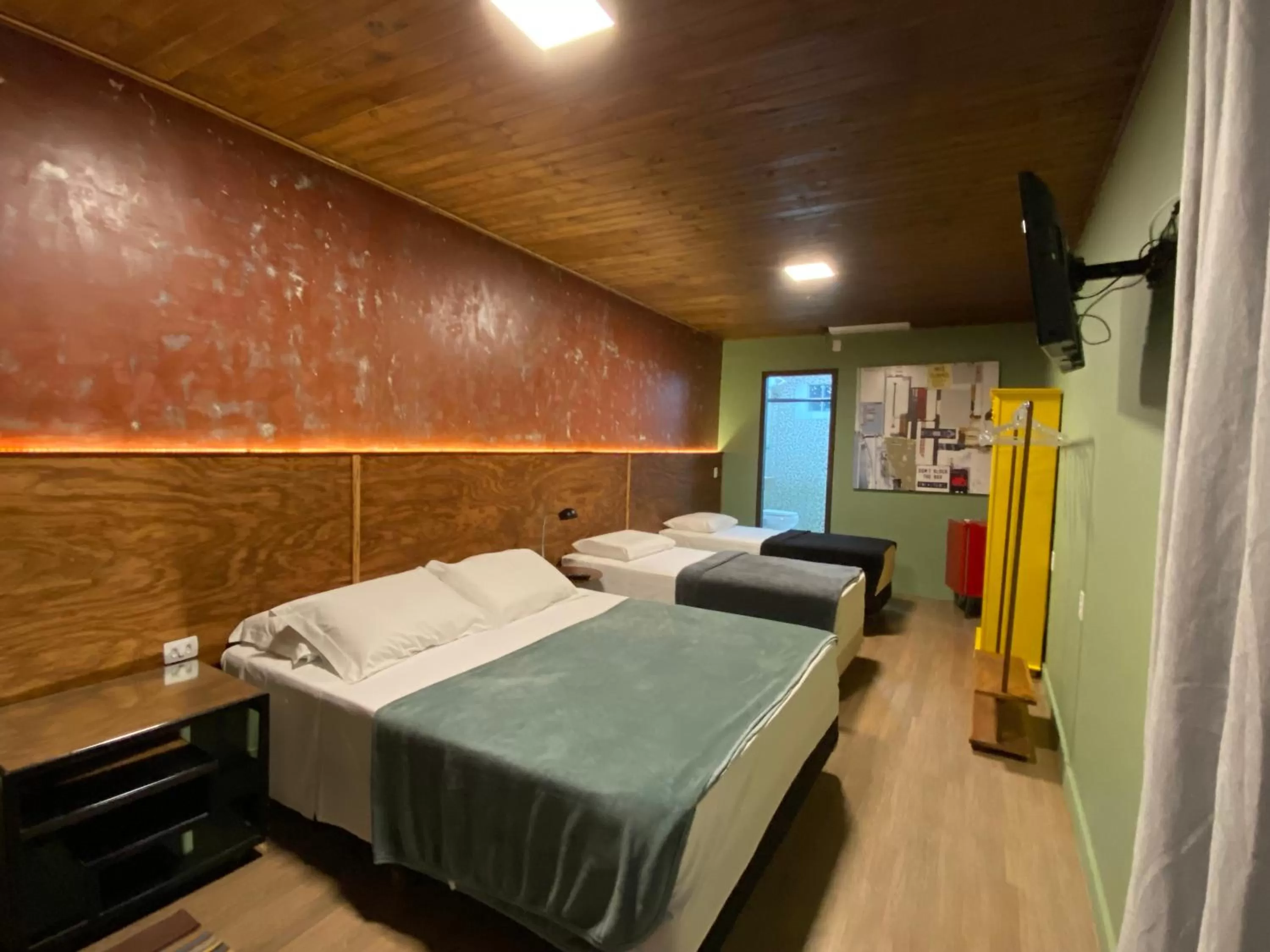 Bed in Pousada Casa da Praia