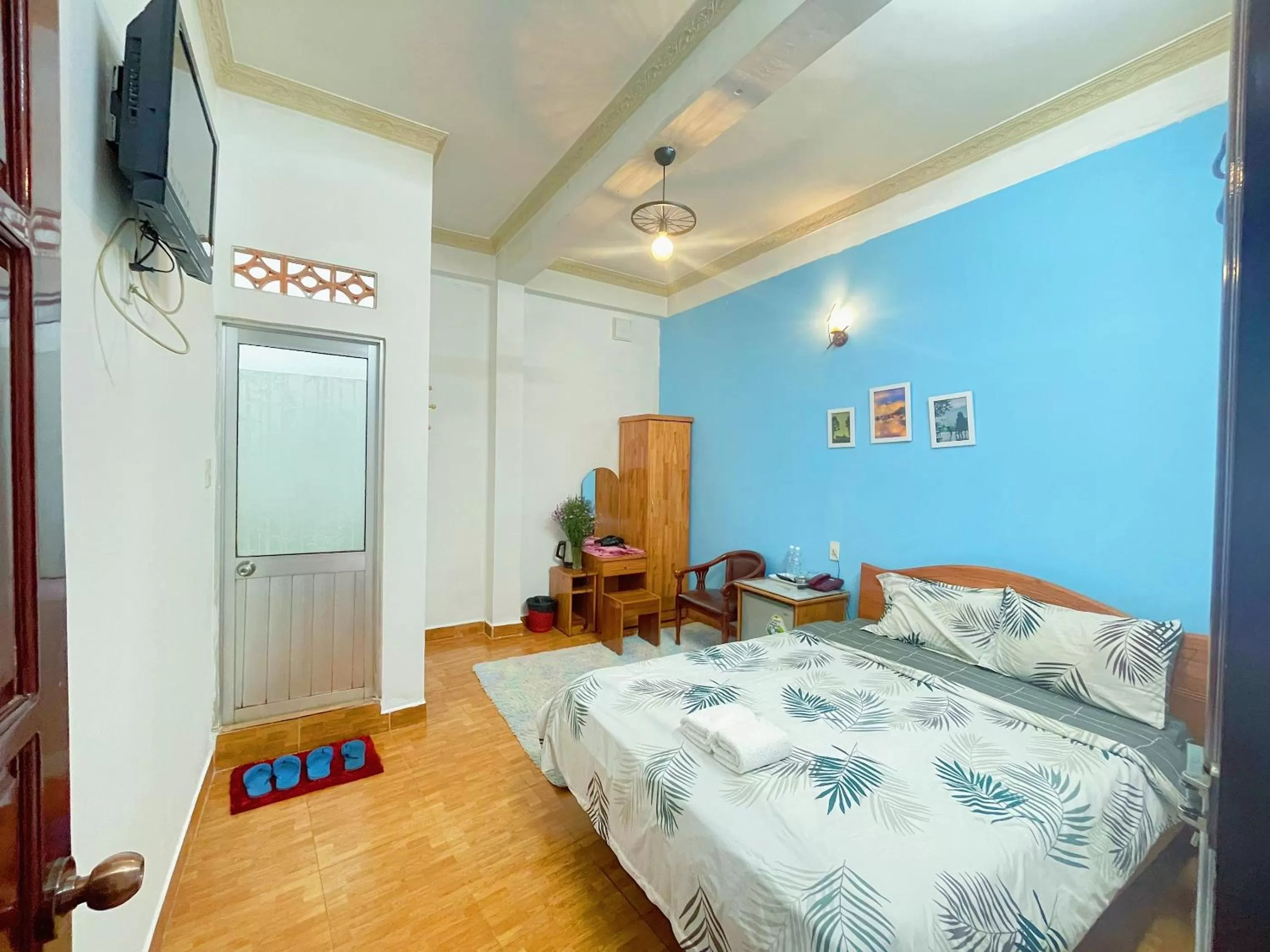 Bed in Anh Hào Hotel