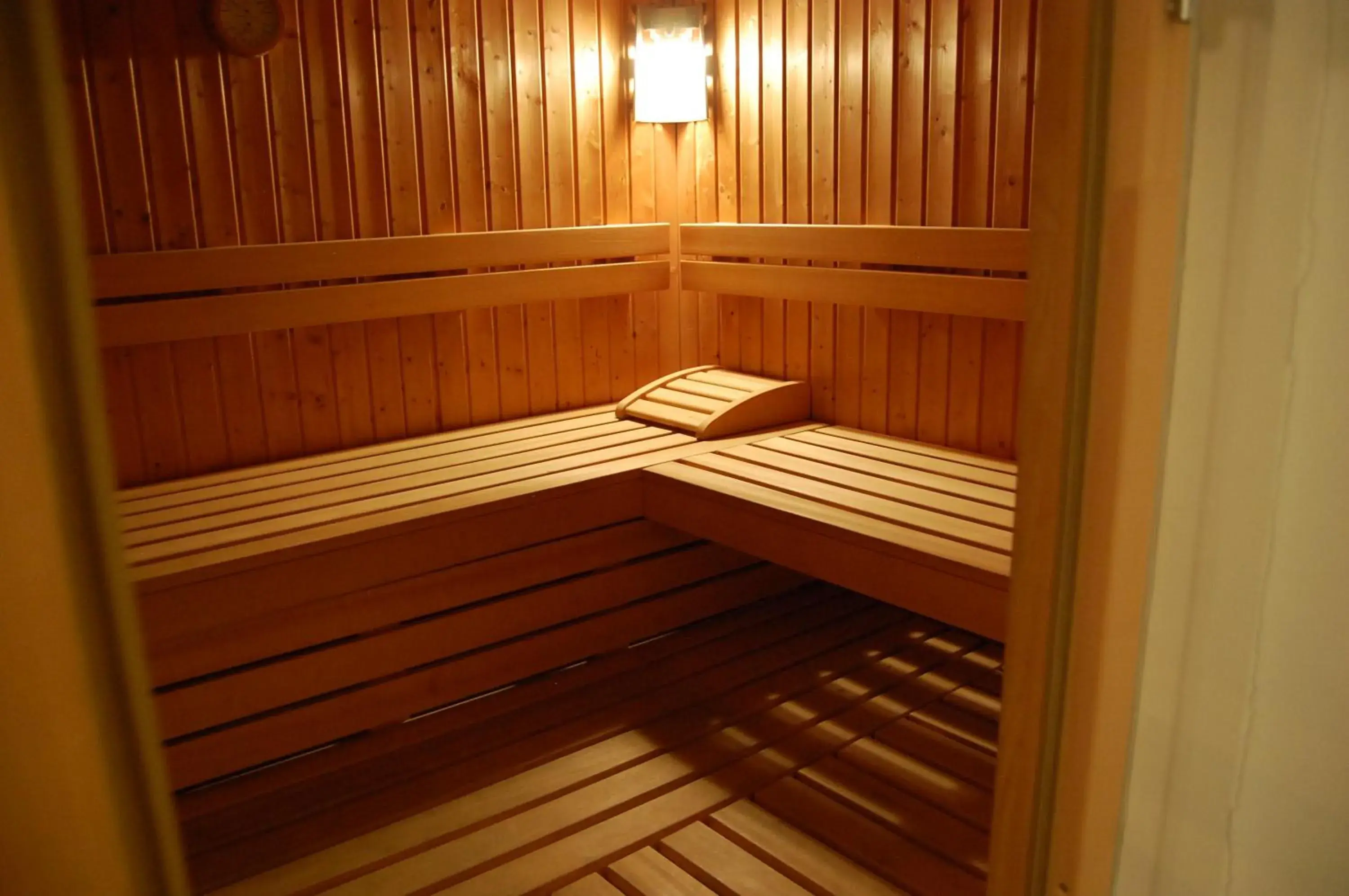 Sauna in Gardenhotel Premstaller