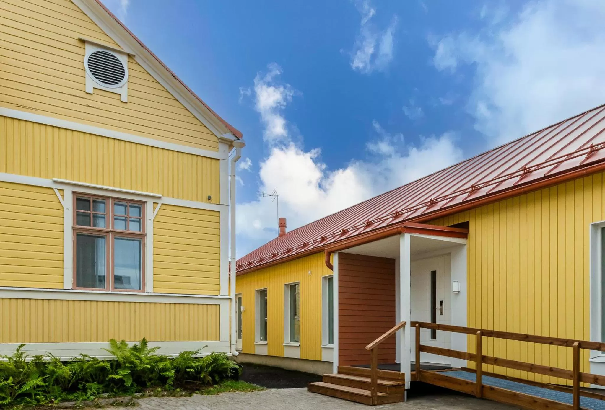 Property building in De Gamlas Hem Hotel & Restaurant