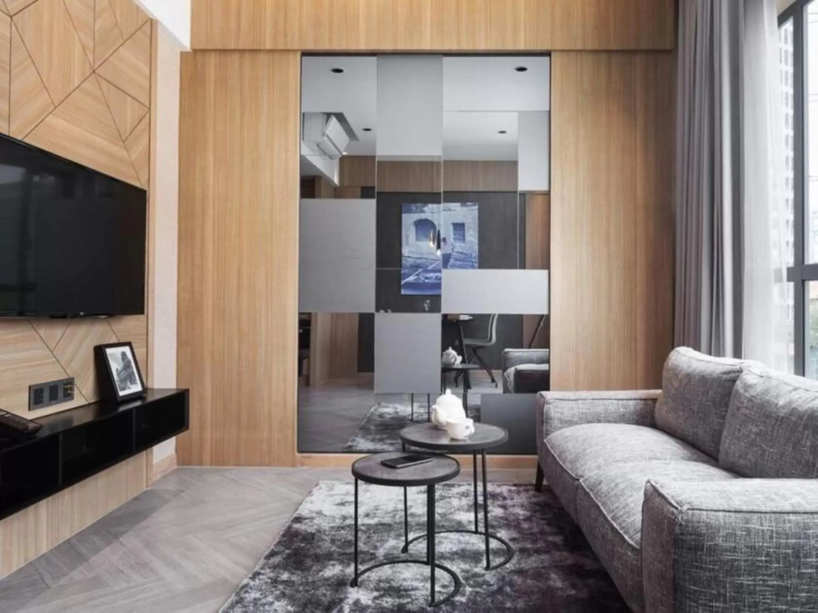 Shower, Seating Area in One Residence Hotel & Apartment