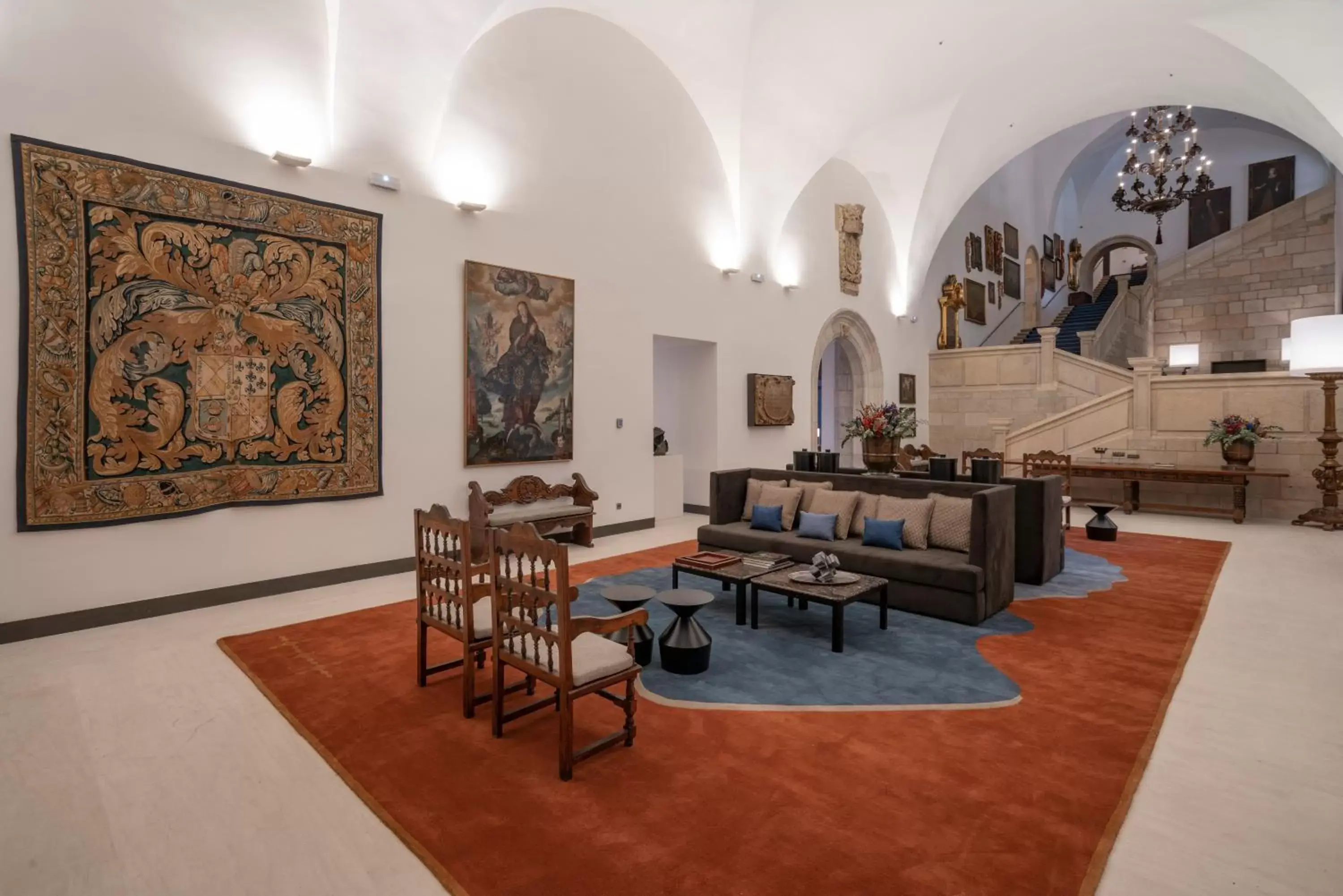 Lobby or reception in Parador de Turismo de León