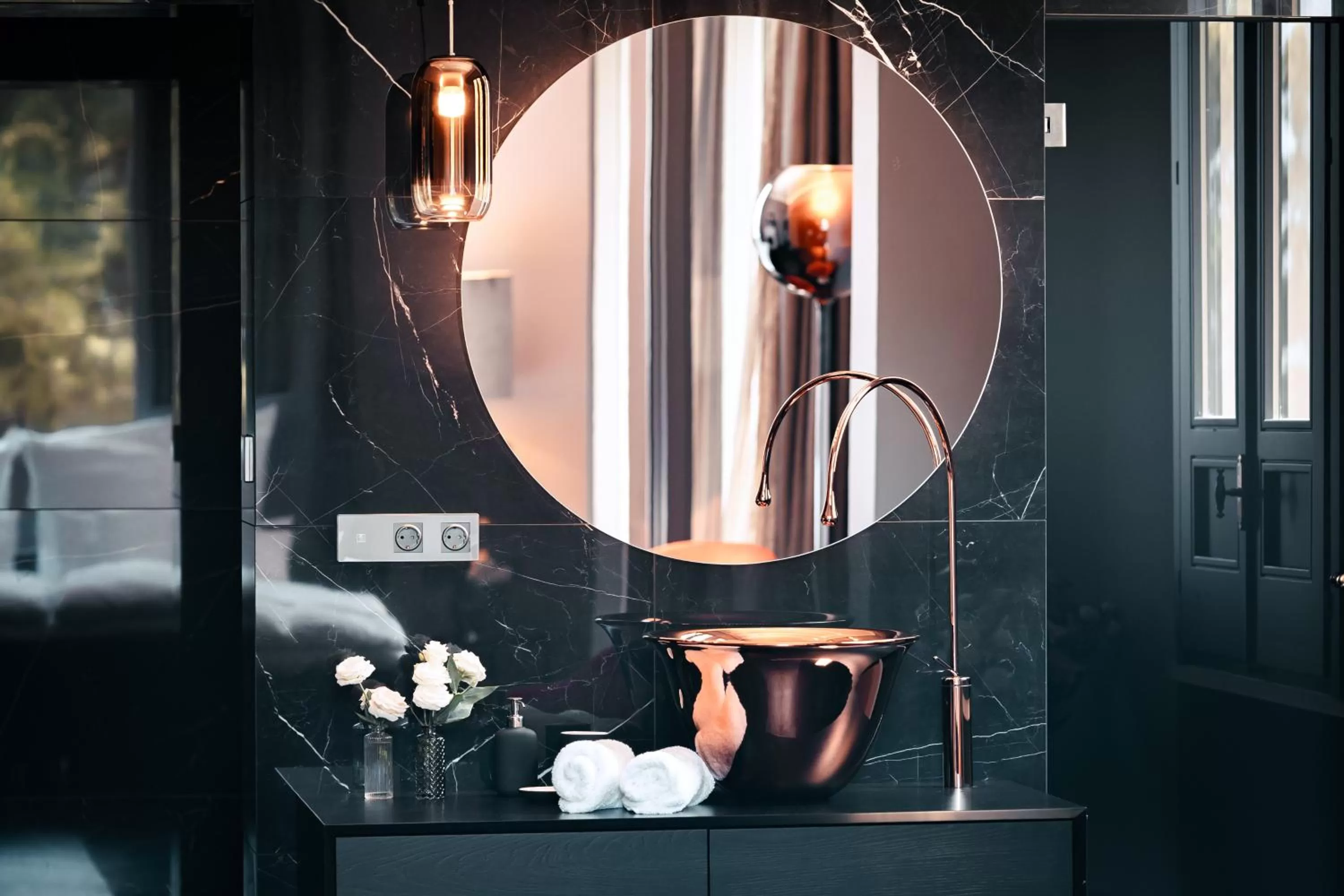 Bathroom in Sa Suites