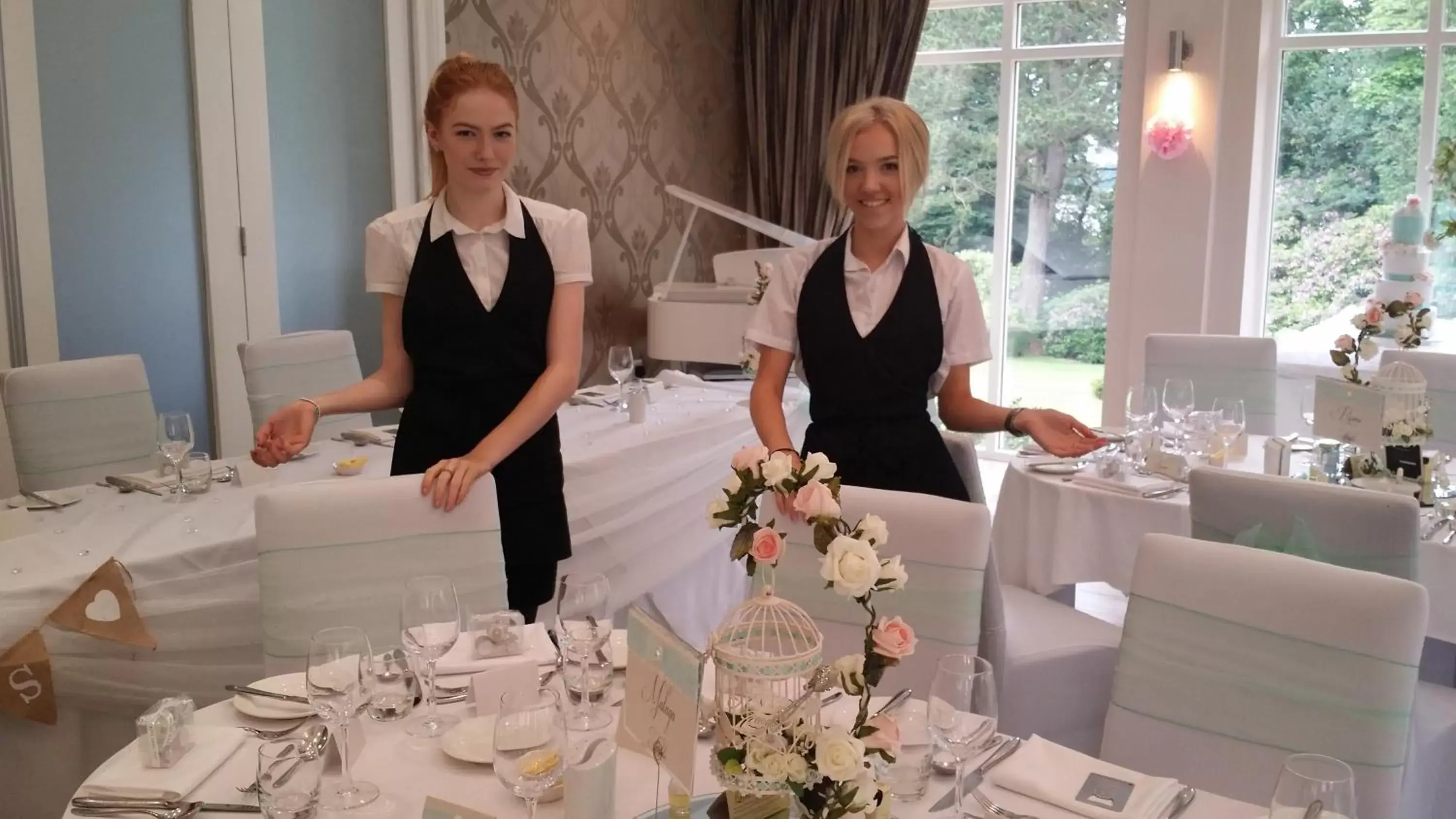 Staff in Astley Bank Hotel