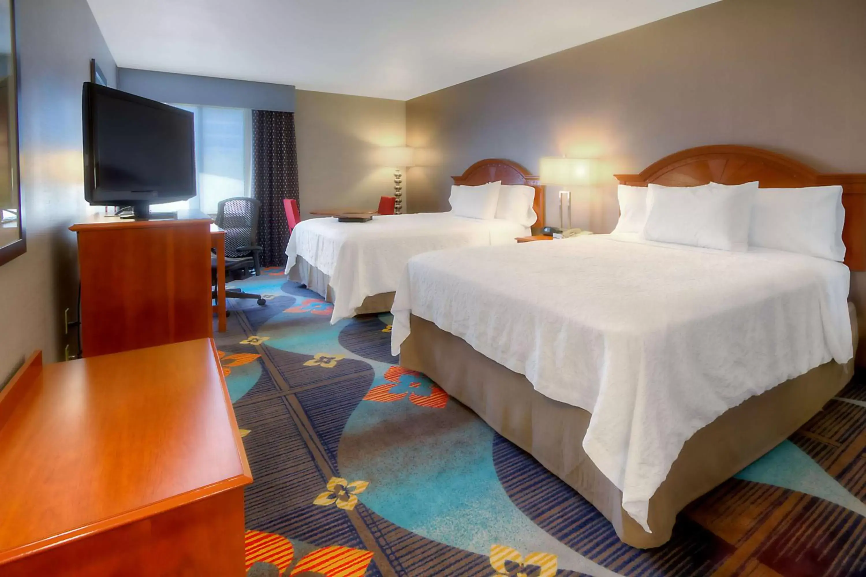 Bed in Hampton Inn Milpitas Bed in Hampton Inn Milpitas