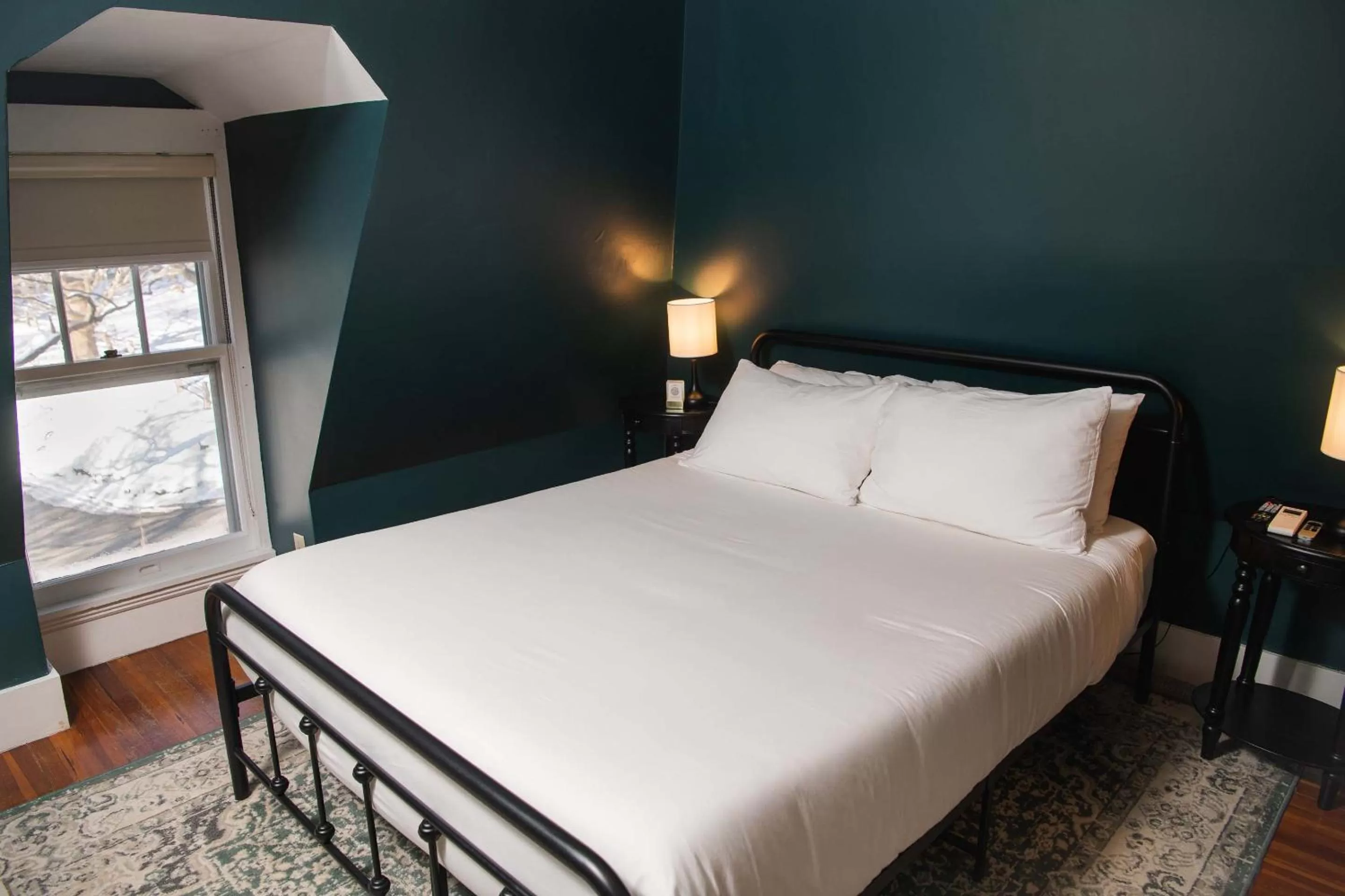 Bedroom, Bed in The Dewey by The Lenox Collection