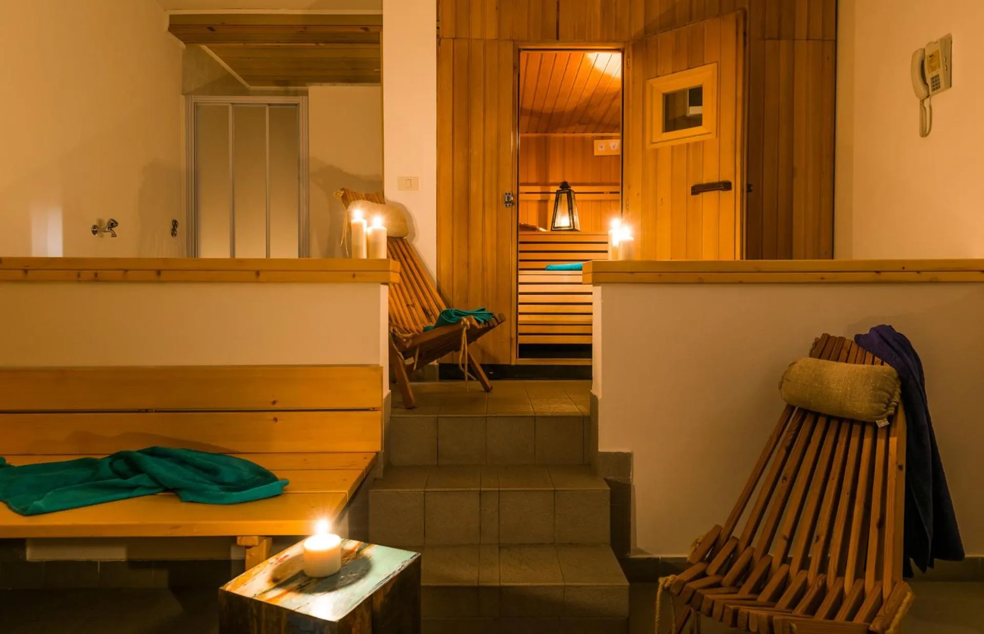 Sauna in Sporthotel Villa Stella