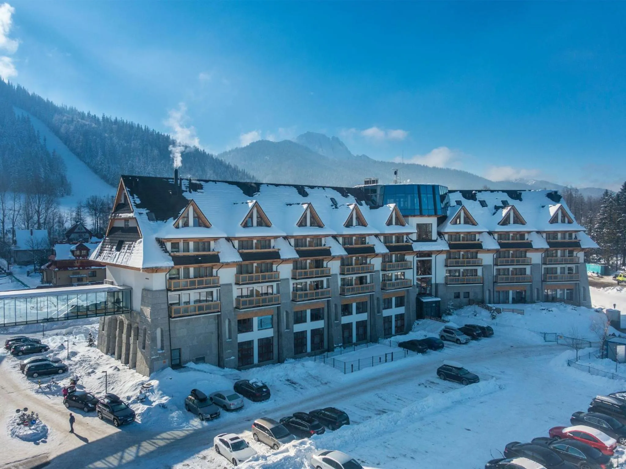 Bird's eye view in Grand Nosalowy Dwór