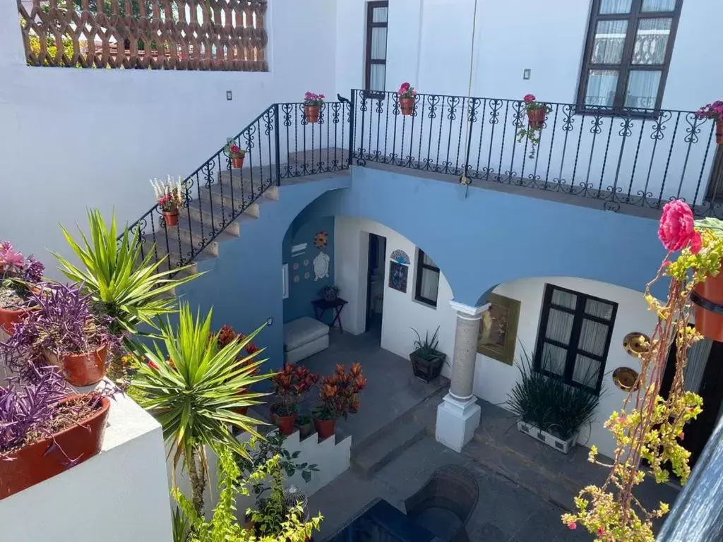 Patio in Hotel Boutique Casa Altamira