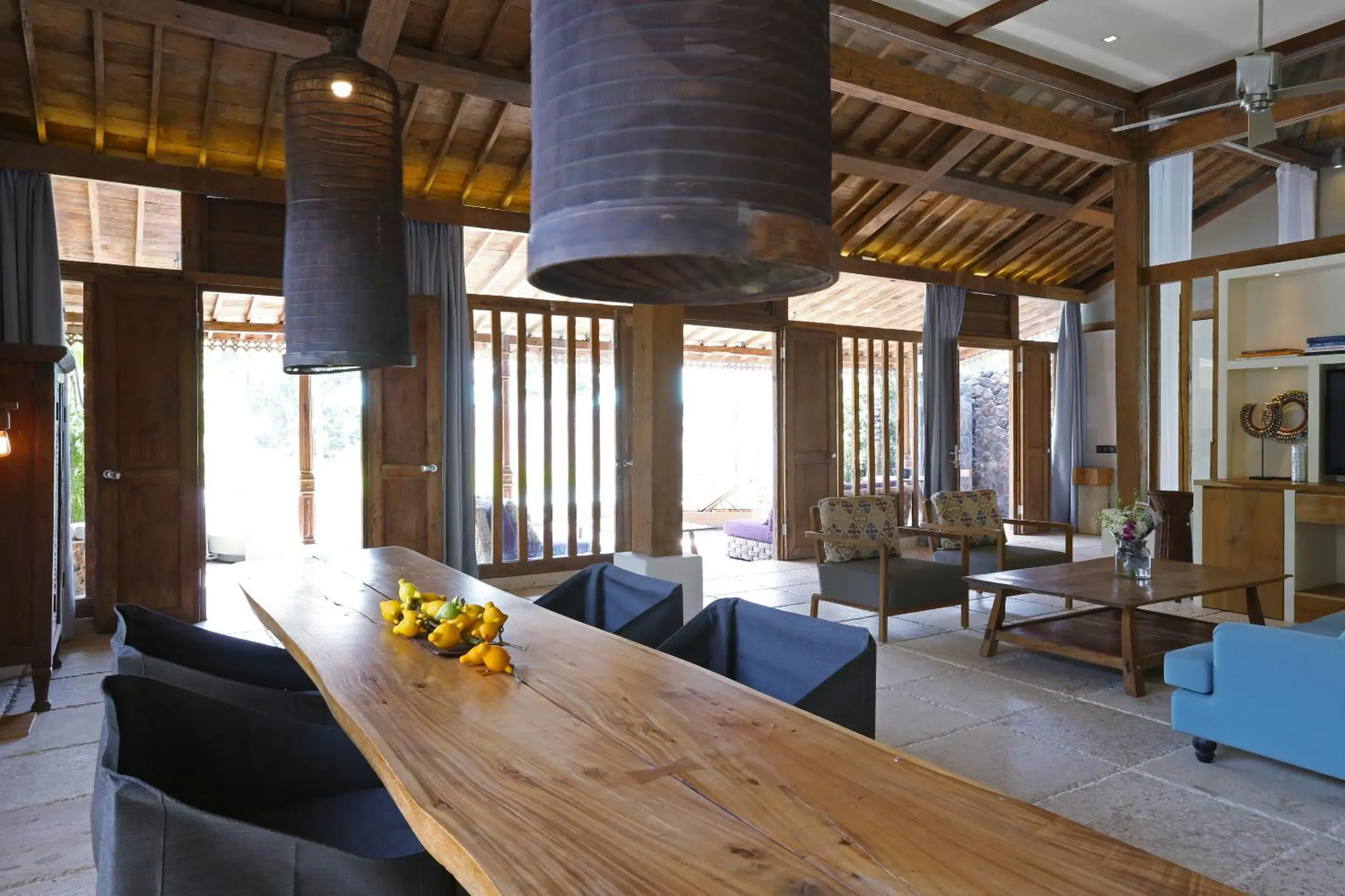 Dining area in The Purist Villas & Spa Ubud