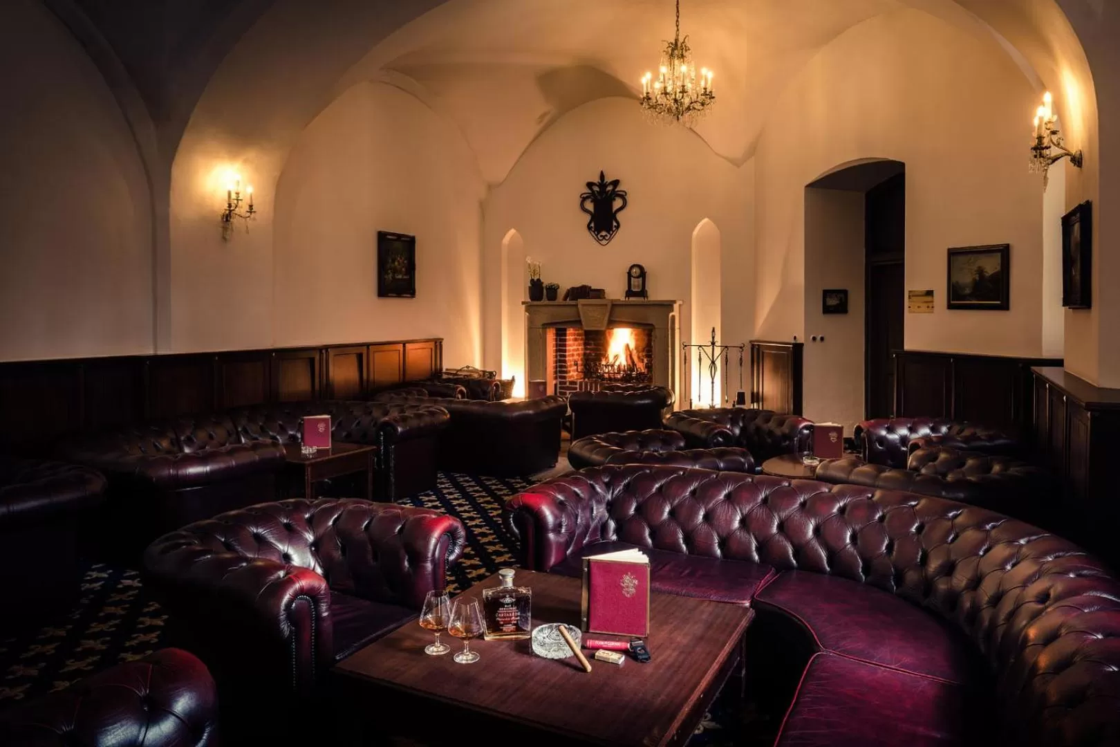 Lounge or bar in Hotel Štekl