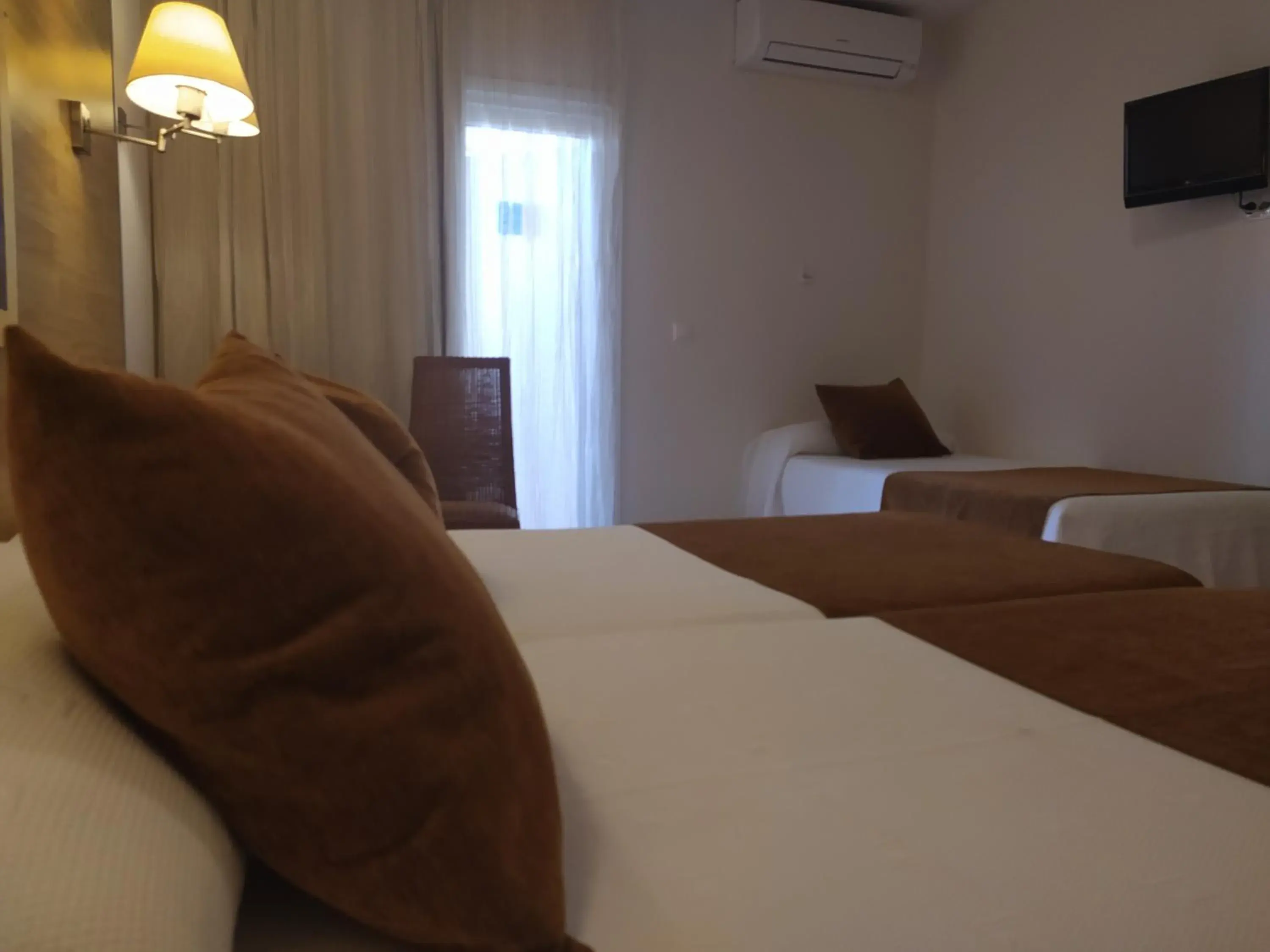 Bed in Hotel Guardamar