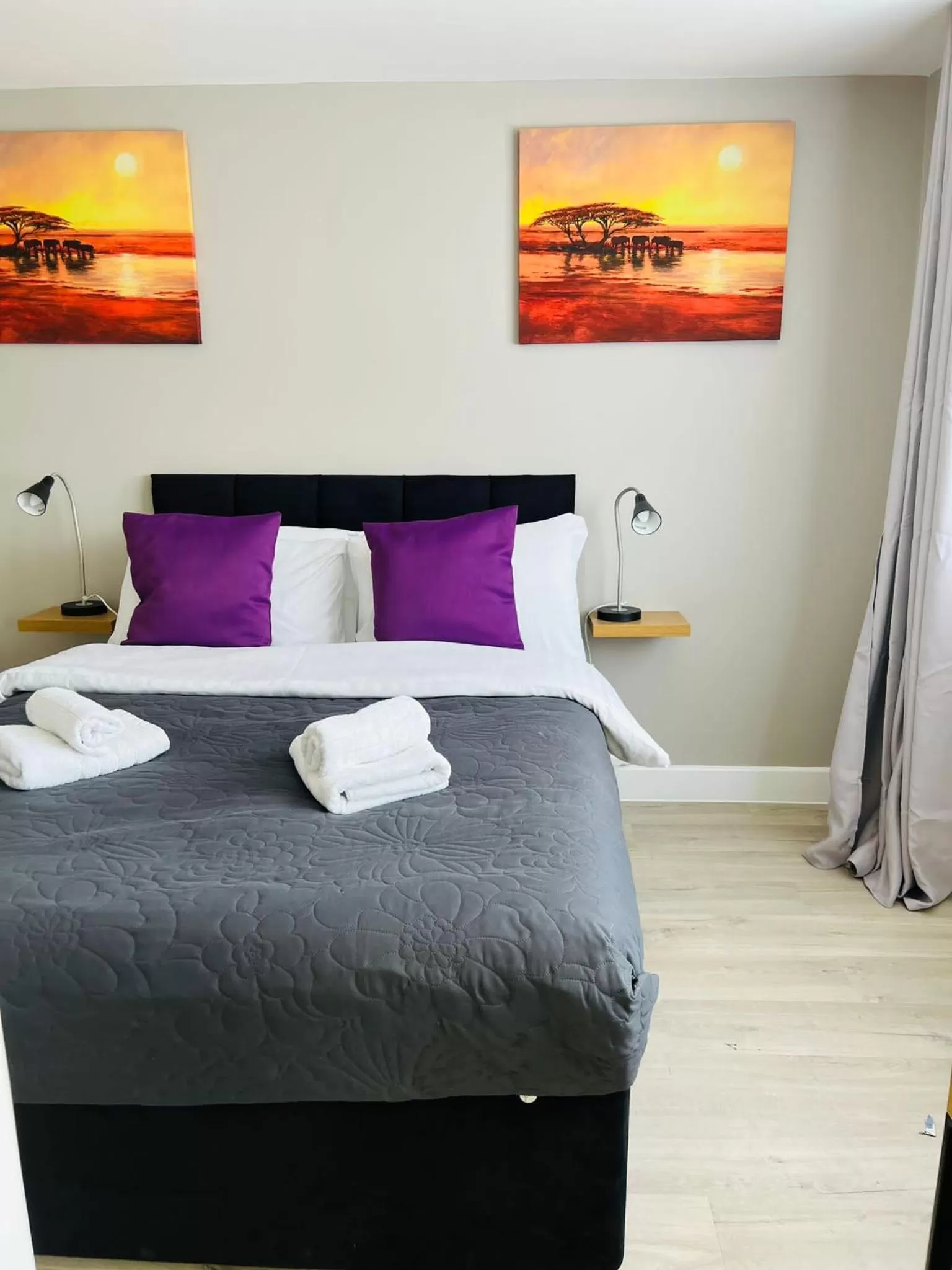 Bed in Indigo Suites