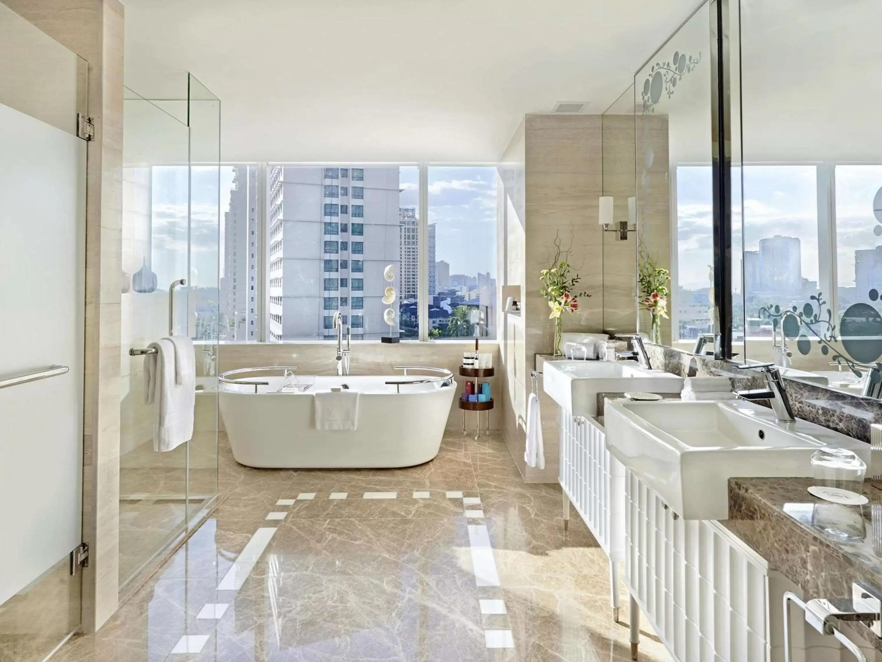 Photo of the whole room, Bathroom in Fairmont Makati