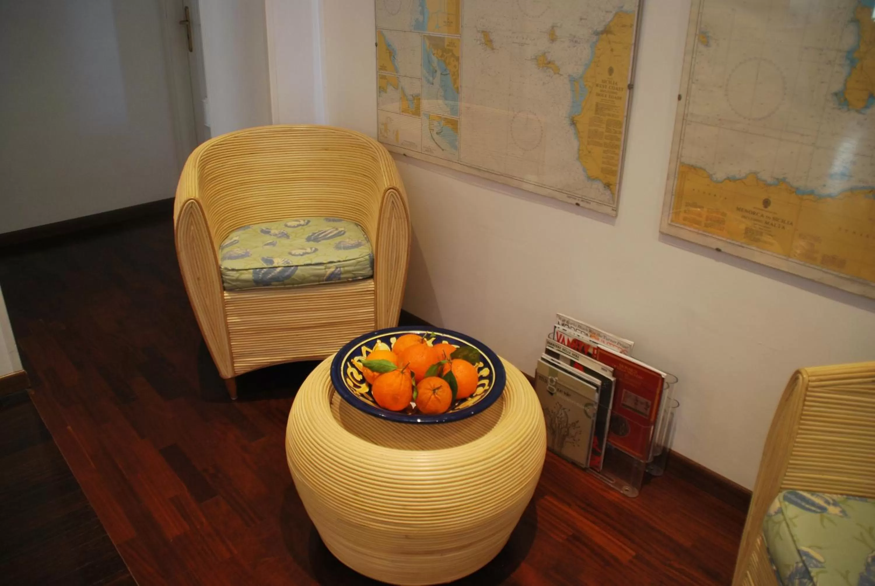 Decorative detail in L'Approdo delle Sirene