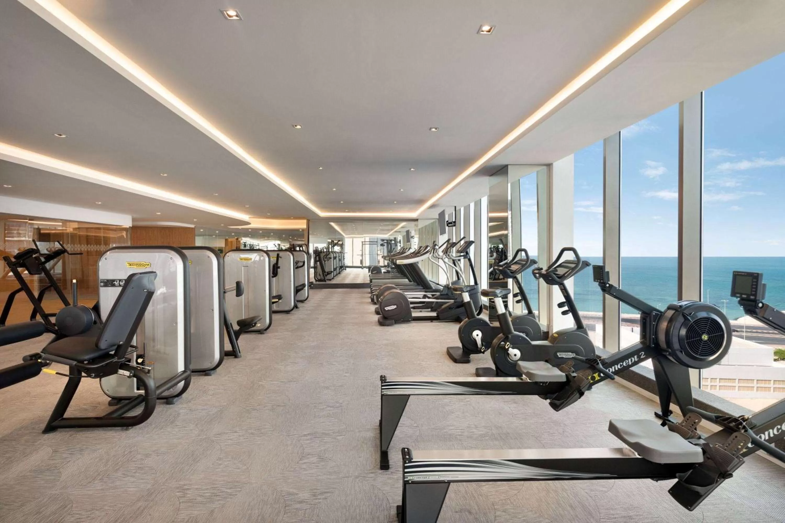 Fitness centre/facilities in Wyndham Grand Manama