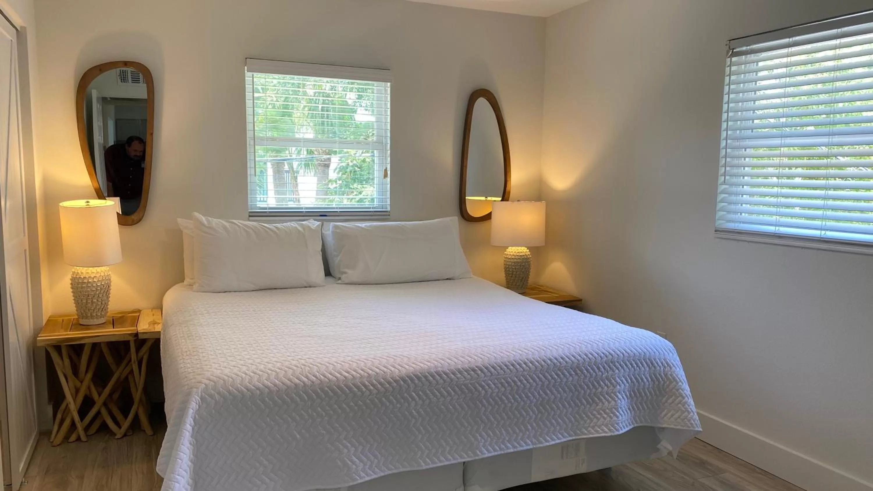 Bed in Tropical Breeze Resort