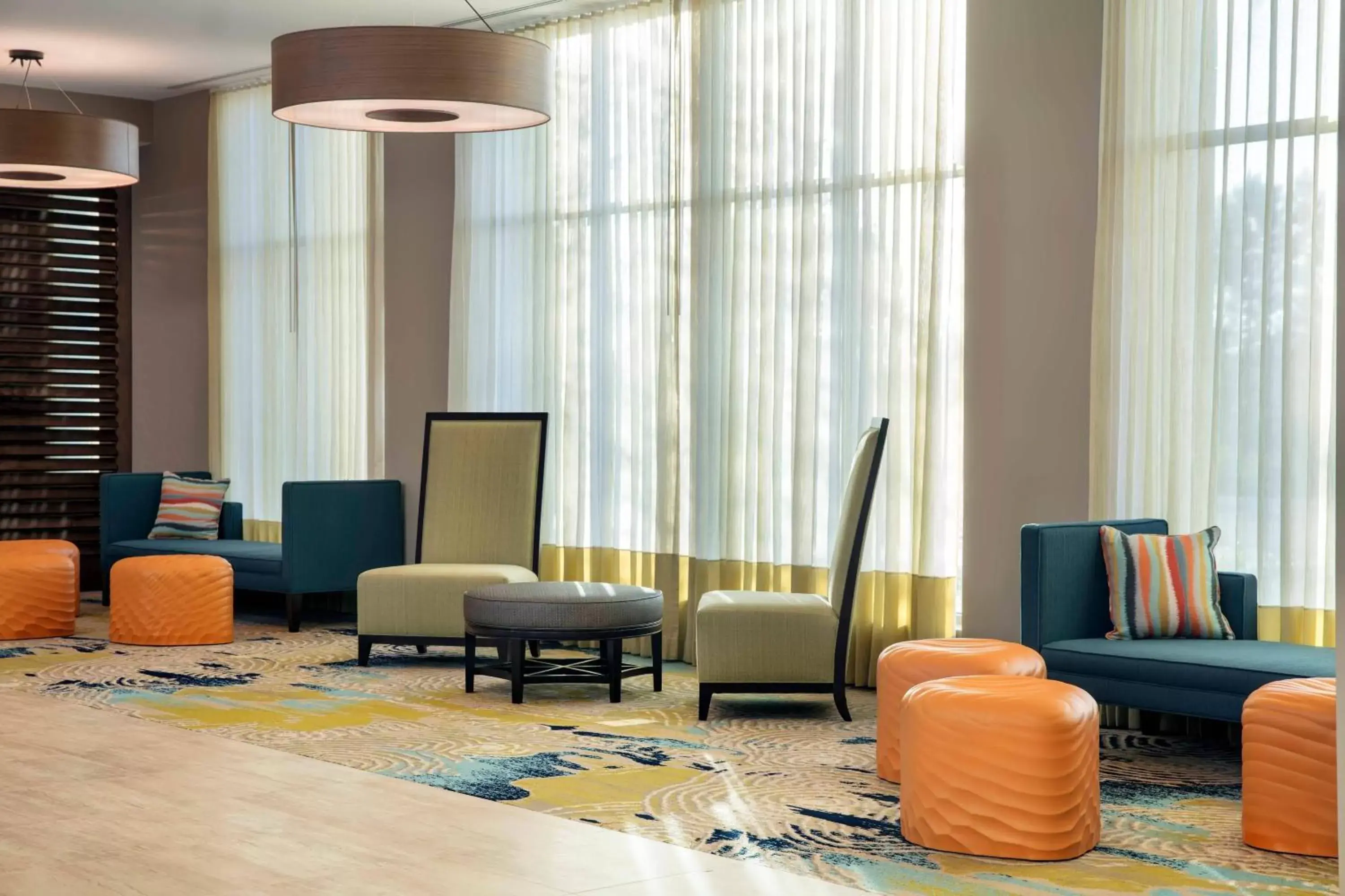 Lobby or reception, Seating Area in SpringHill Suites by Marriott Orlando Theme Parks/Lake Buena Vista