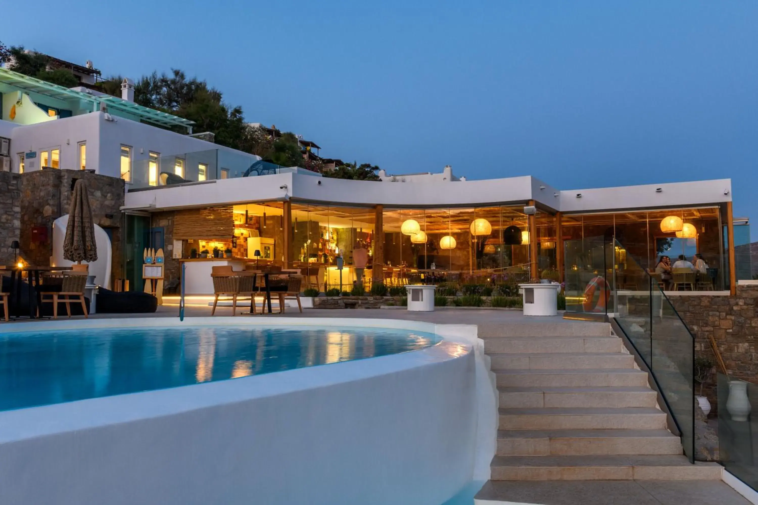 Restaurant/places to eat in Panormos Village Hotel Restaurant/places to eat in Panormos Village Hotel