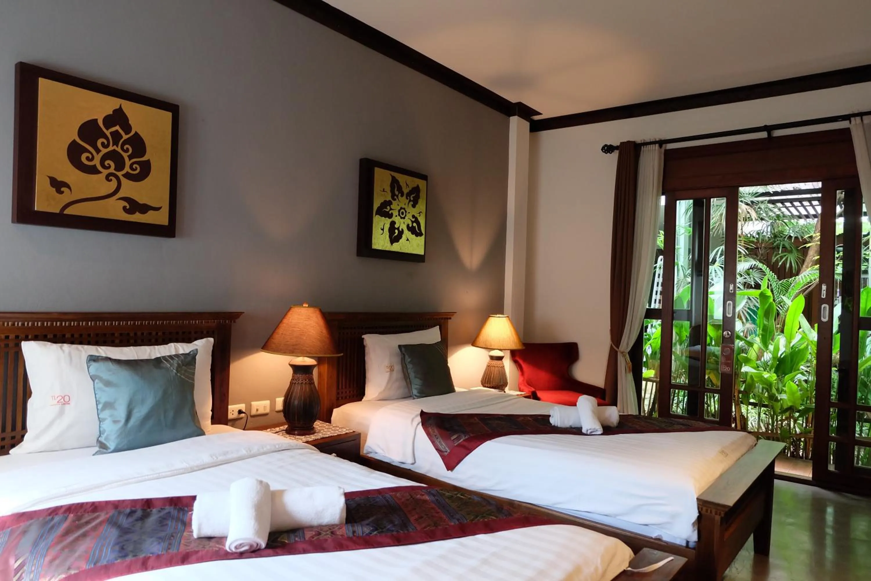 Bed in The Twenty Lodge