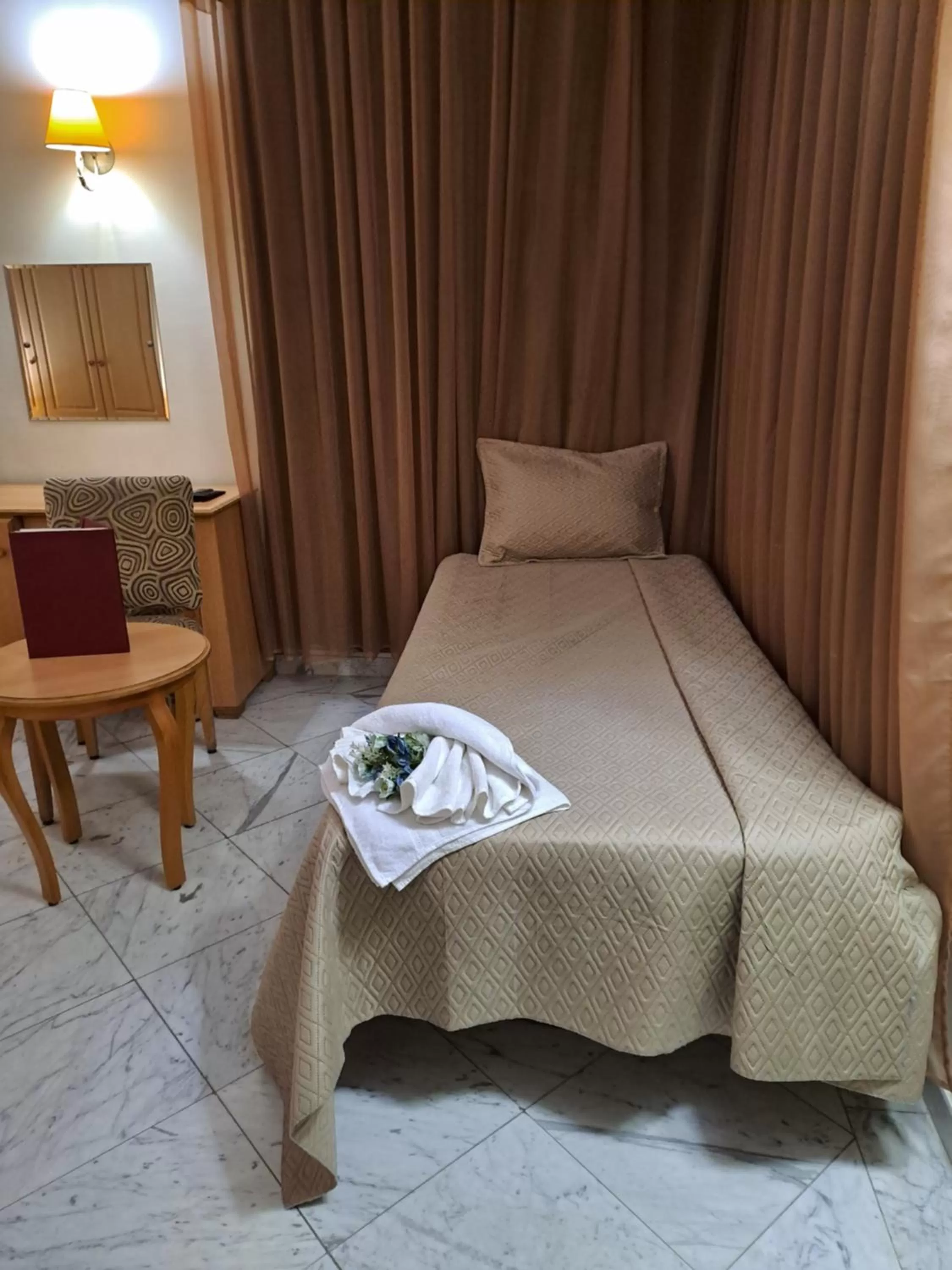 Bed in HOTEL LAFAYETTE