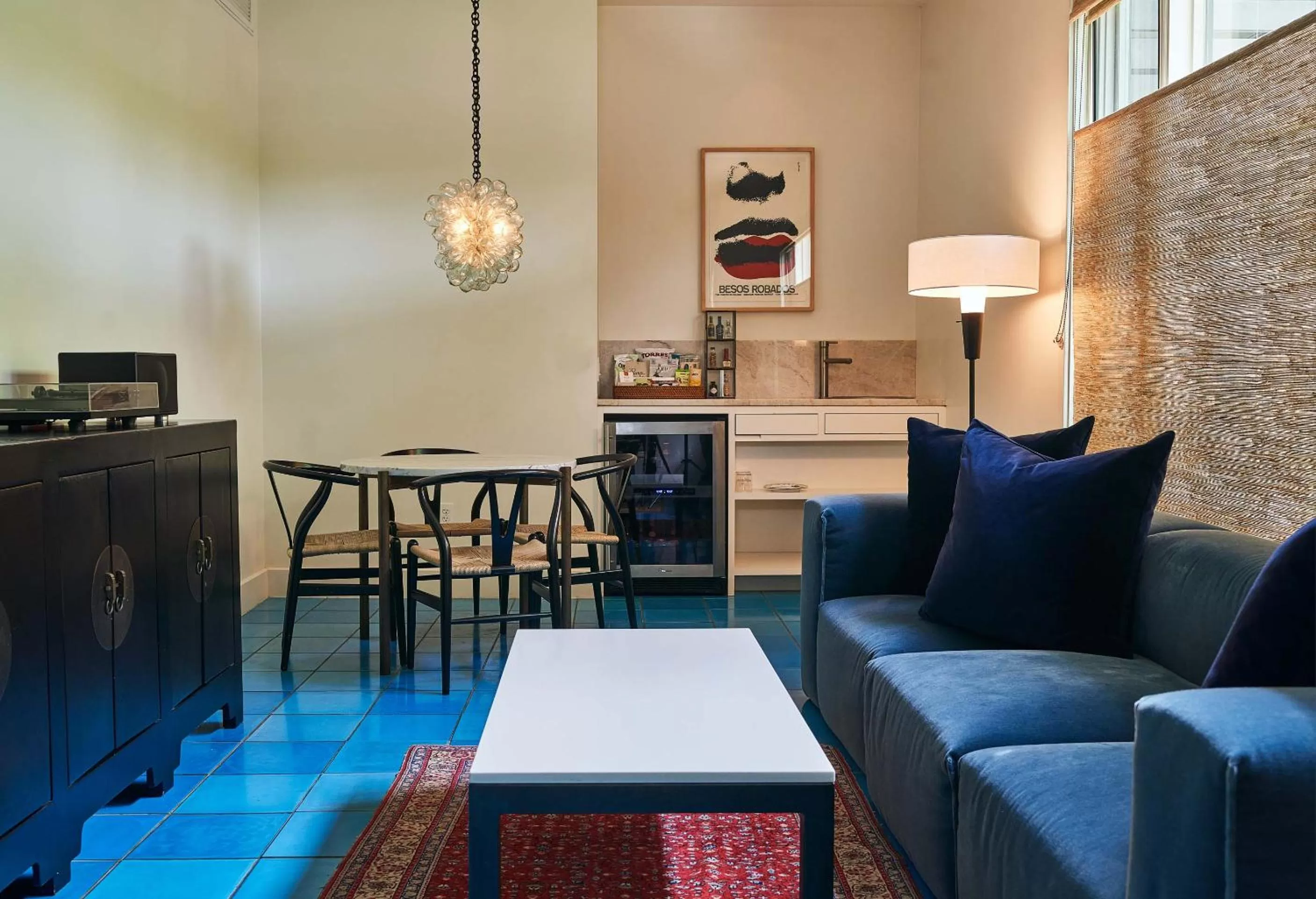 Seating area in Hotel Saint Cecilia