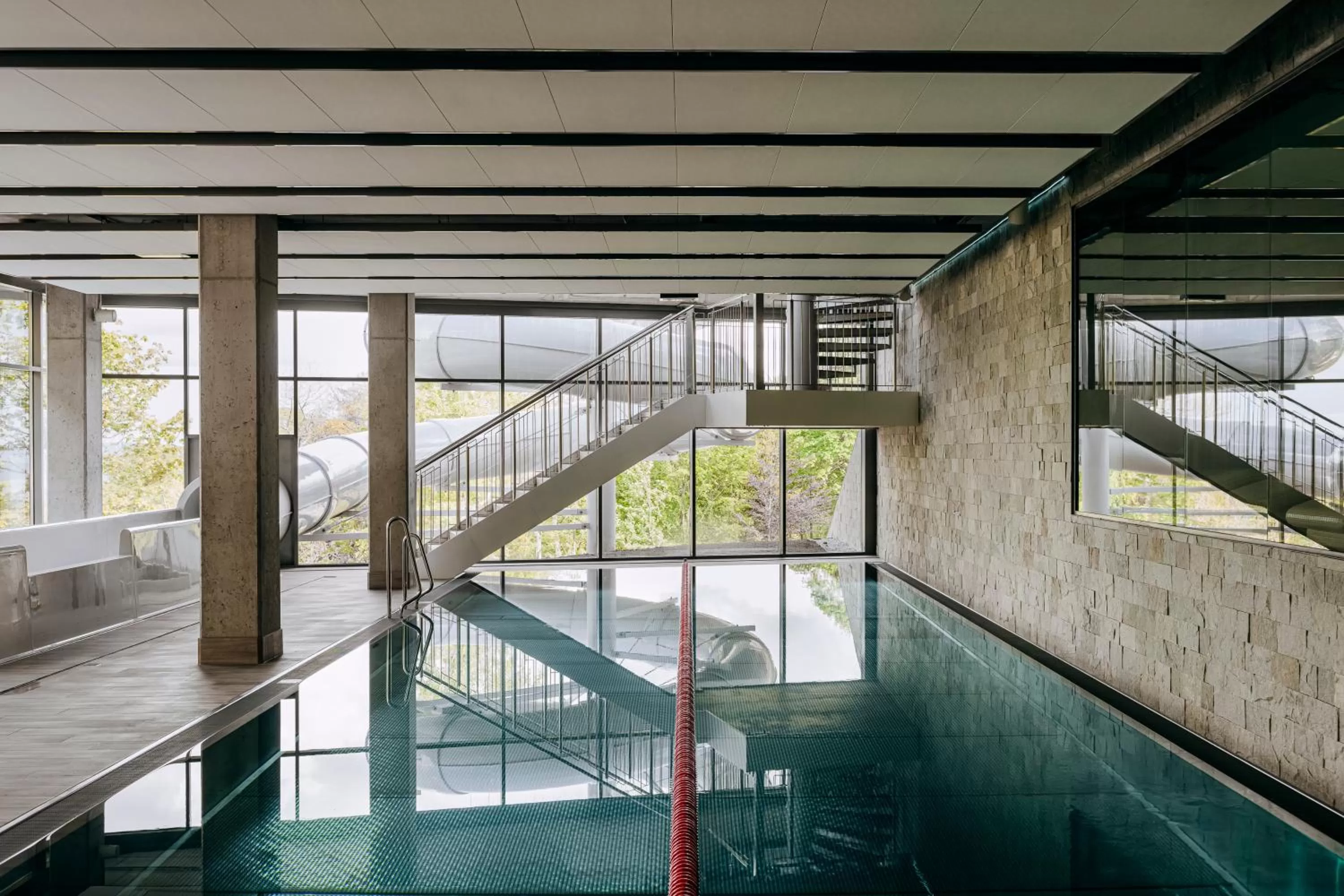Swimming pool in Radisson Hotel Szklarska Poręba