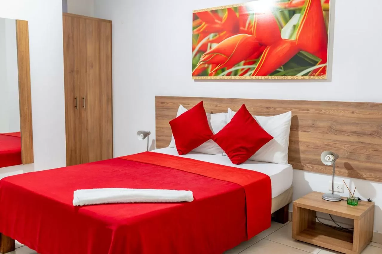 Bed in Hotel Condina Pereira