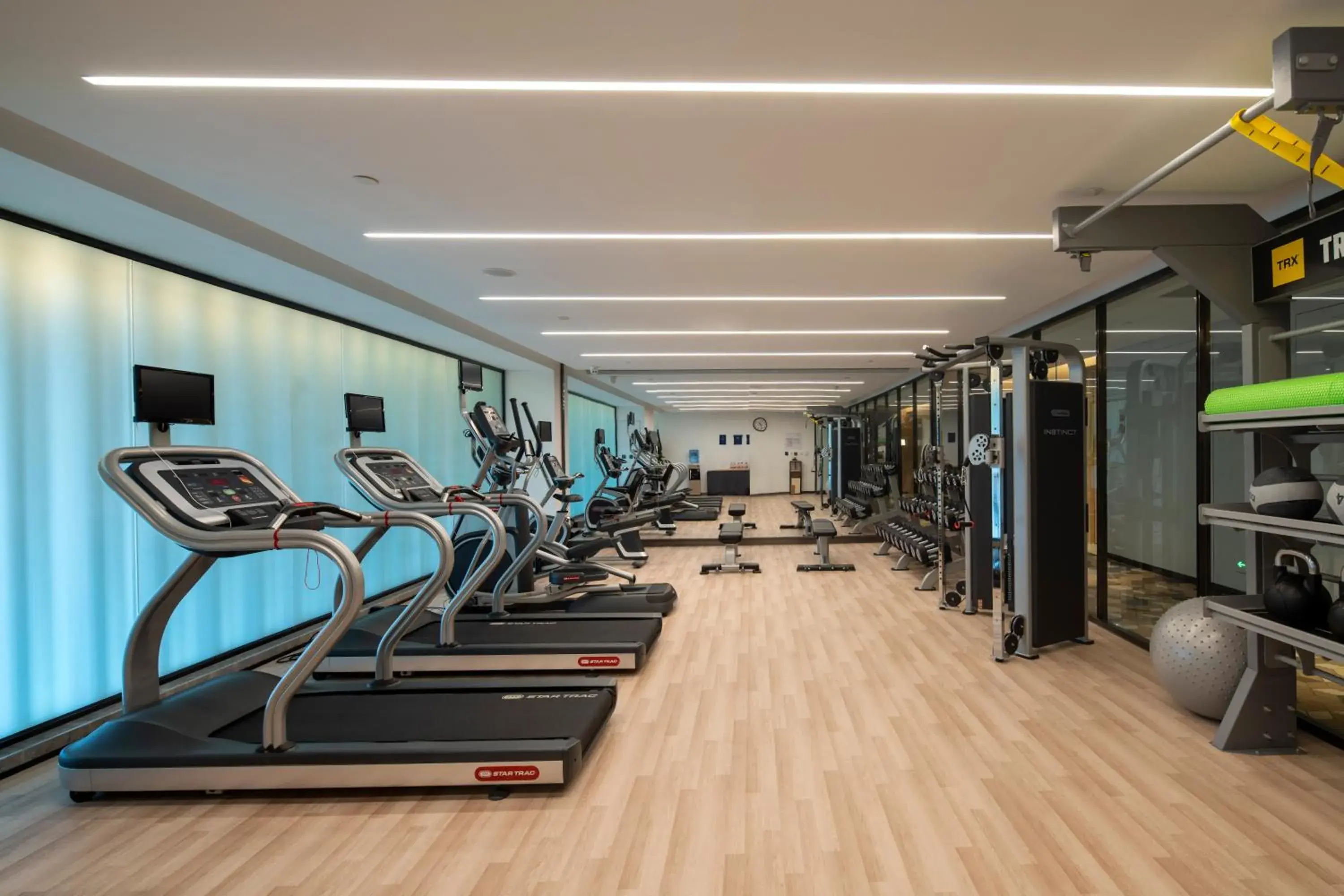 Fitness centre/facilities in Hilton Garden Inn Changchun Economic Development Zone Fitness centre/facilities in Hilton Garden Inn Changchun Economic Development Zone