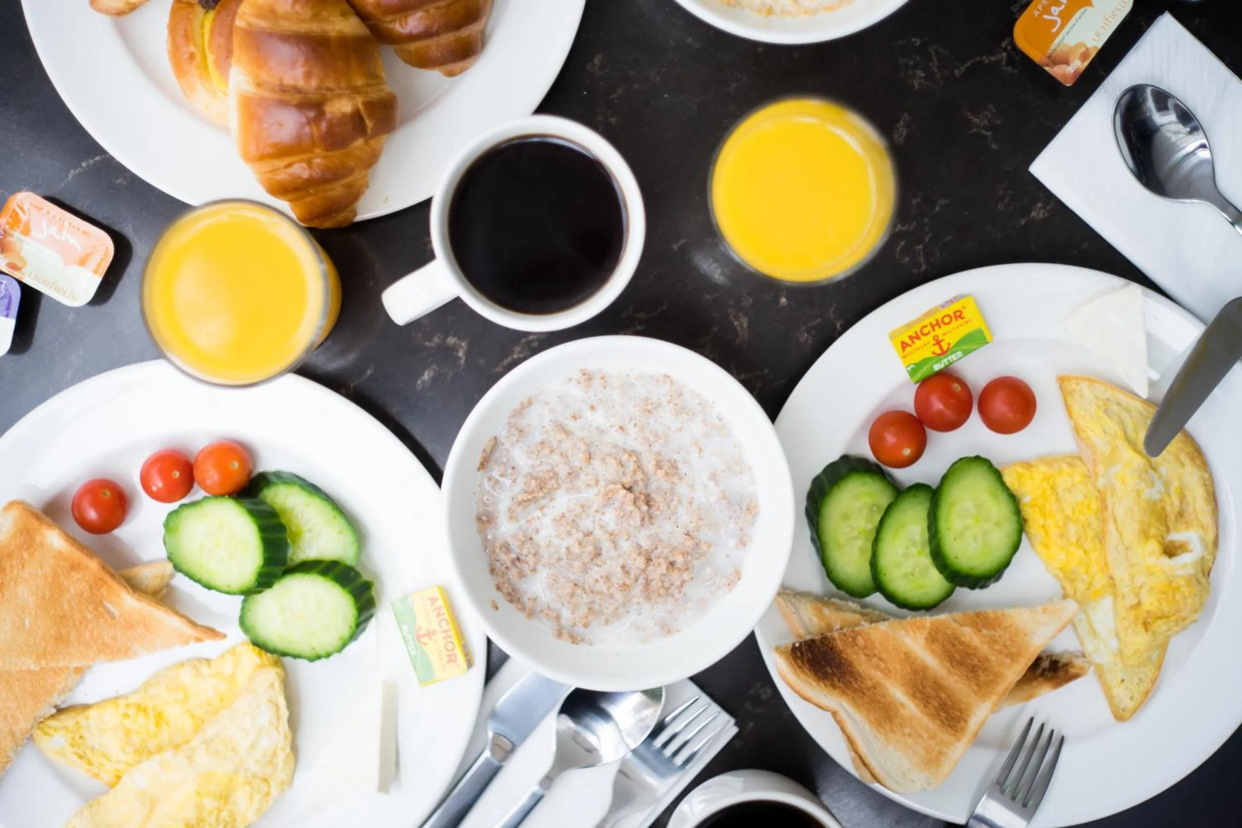 Food close-up in Kensington Prime Hotel