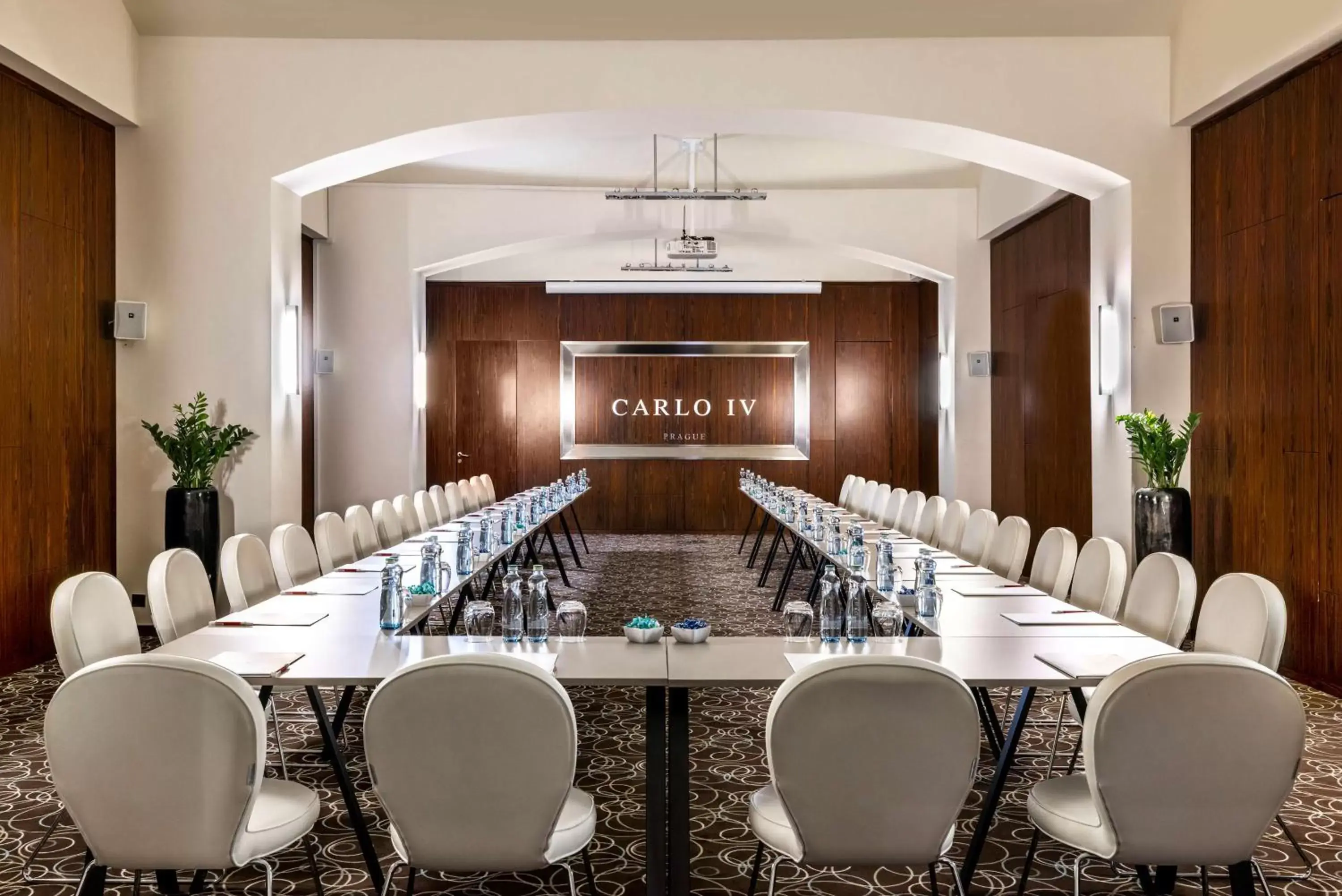 Meeting/conference room in NH Collection Prague Carlo IV