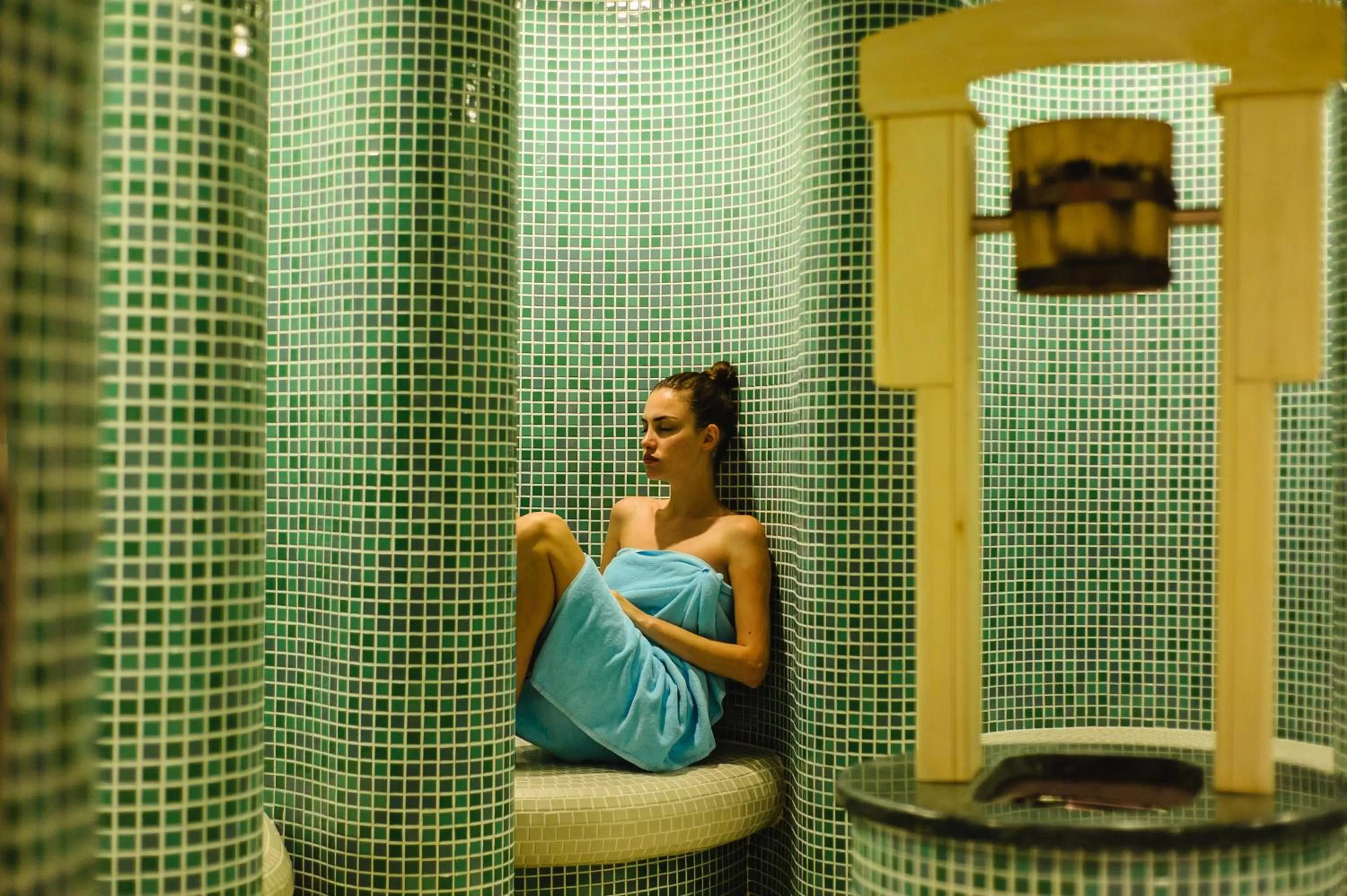 Sauna in Castello Mare Hotel