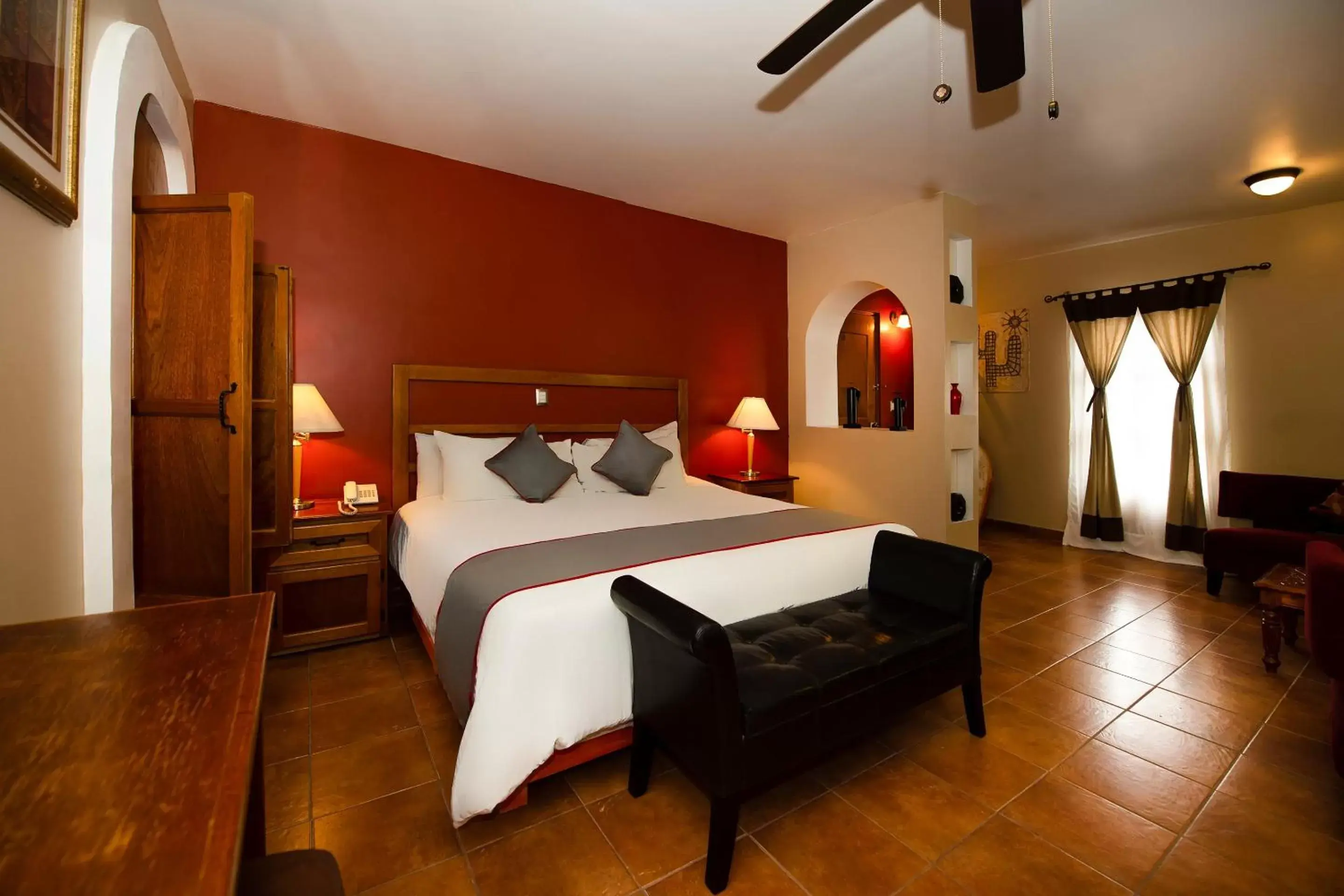 Bedroom, Bed in La Casona Tequisquiapan Hotel & Spa