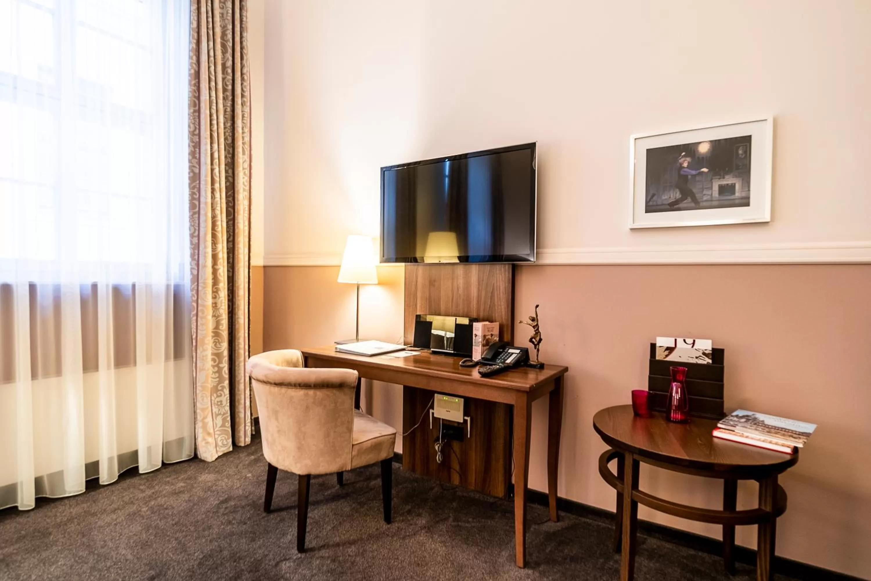 Seating area in Aparthotel Am Schloss