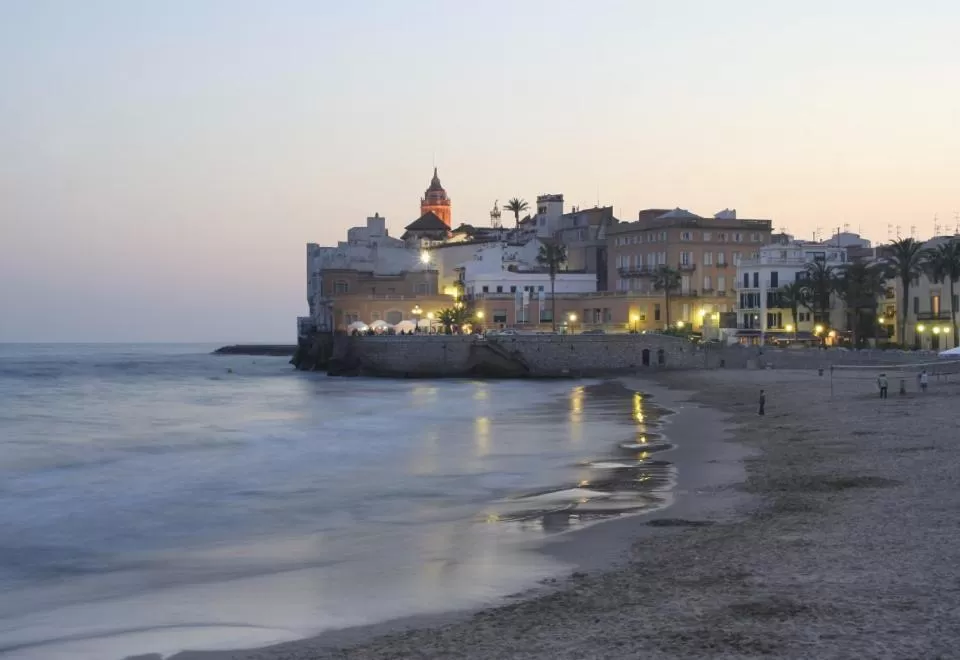 Beach in Mediterraneo Sitges