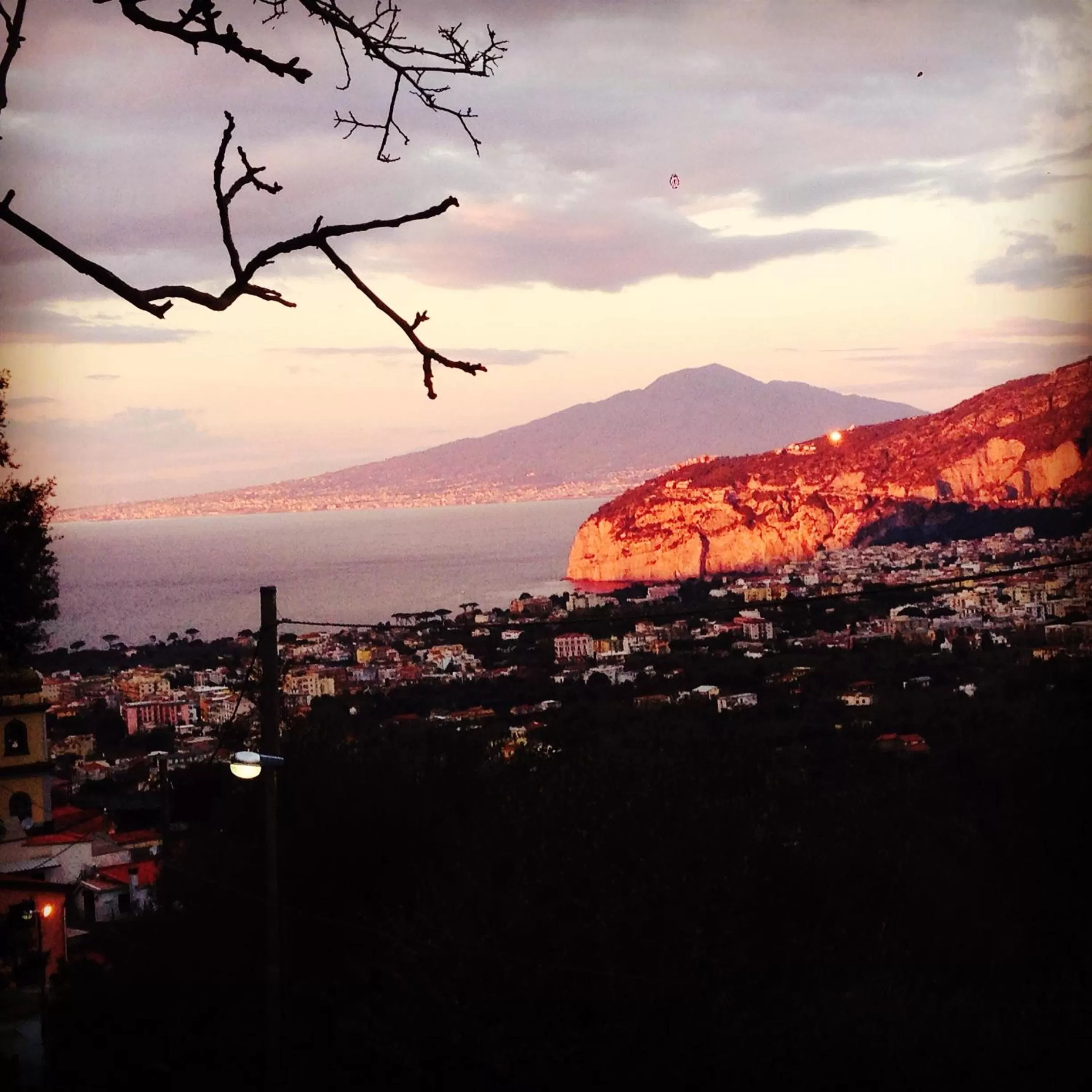 Sea view in B&b L' Arancio in fiore