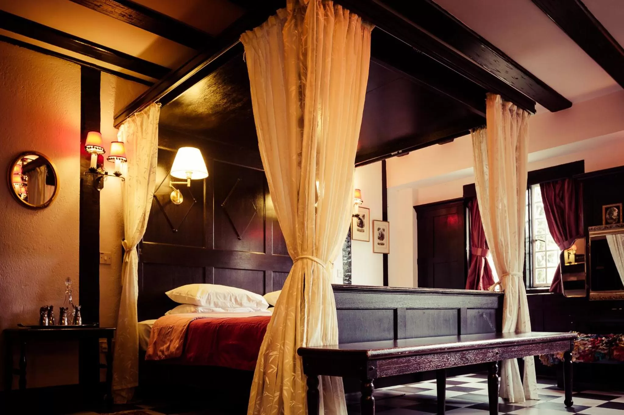 Bed in The Smokehouse Hotel & Restaurant Cameron Highlands