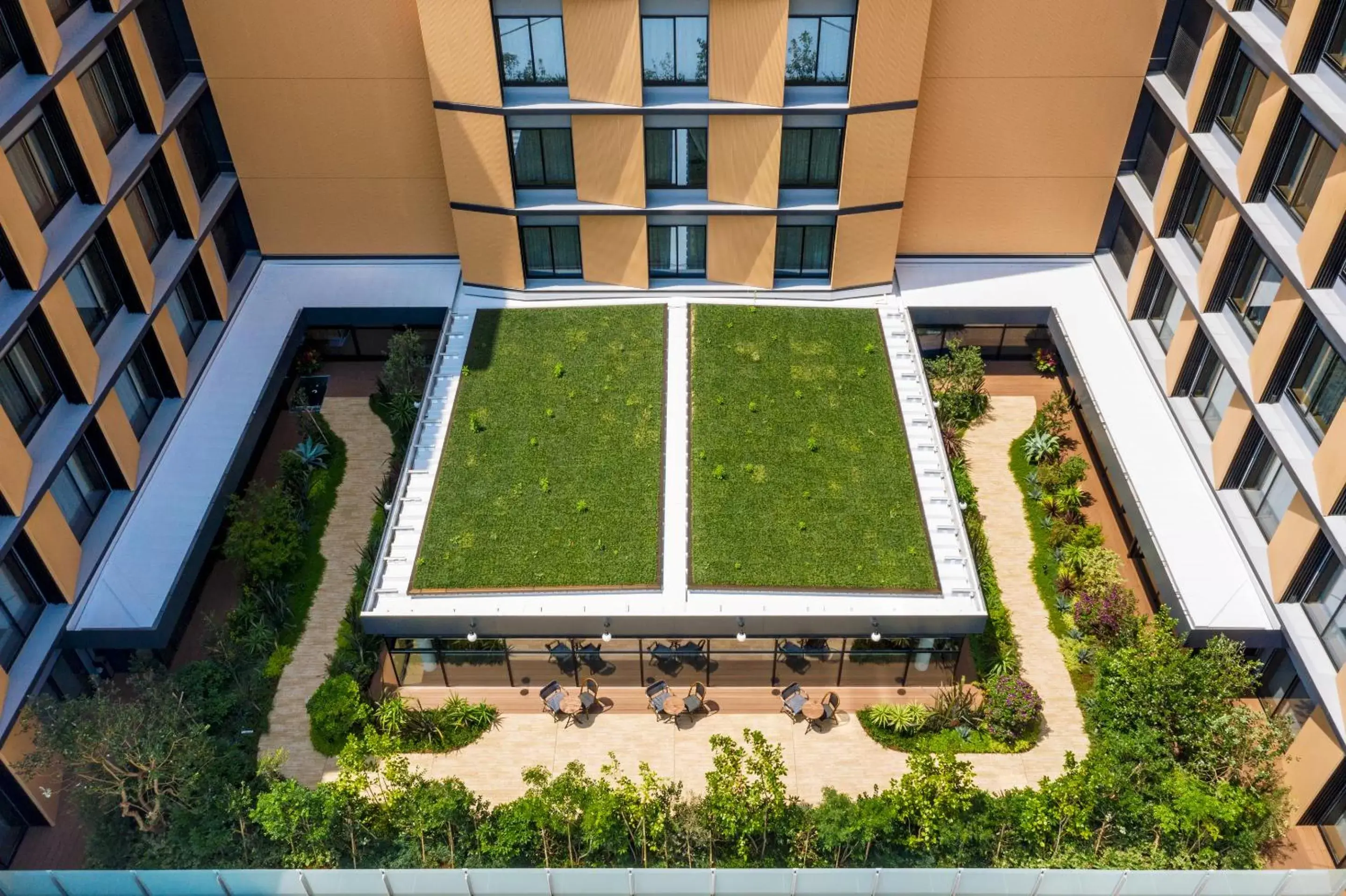 Garden view in Hyatt Regency Tokyo Bay Garden view in Hyatt Regency Tokyo Bay