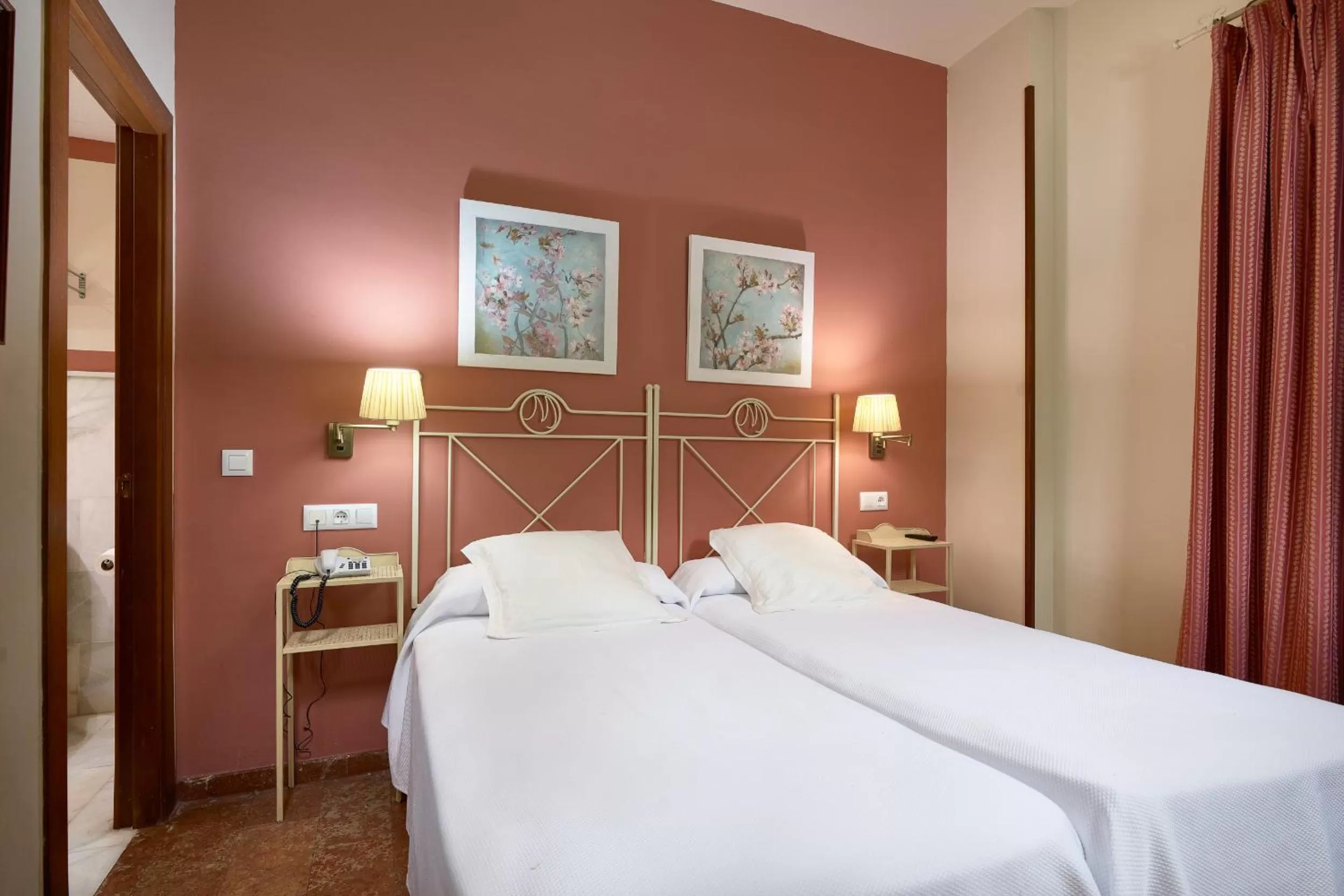 Bed in Hotel Murillo