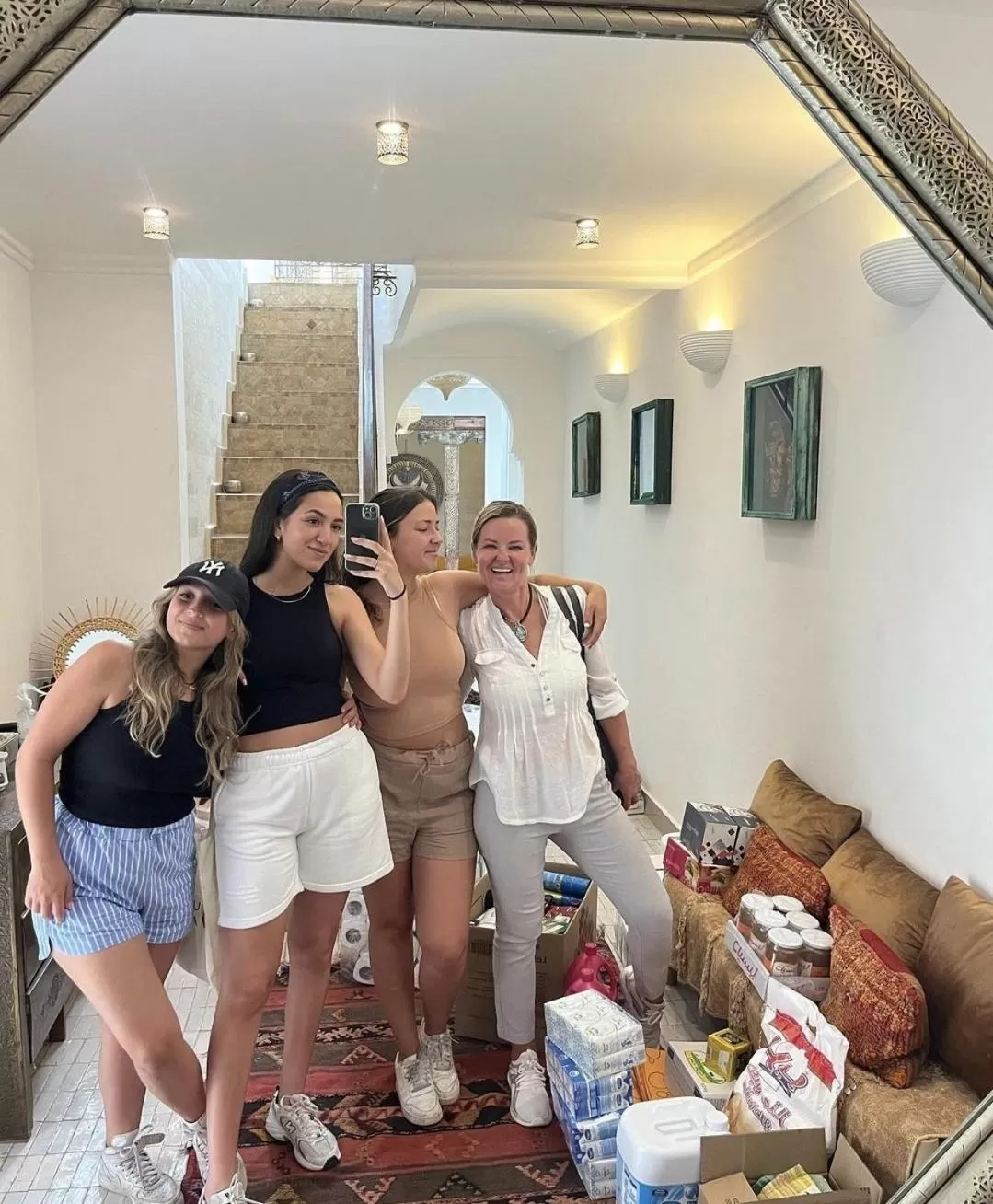 People in Riad Beata Bed & Breakfast