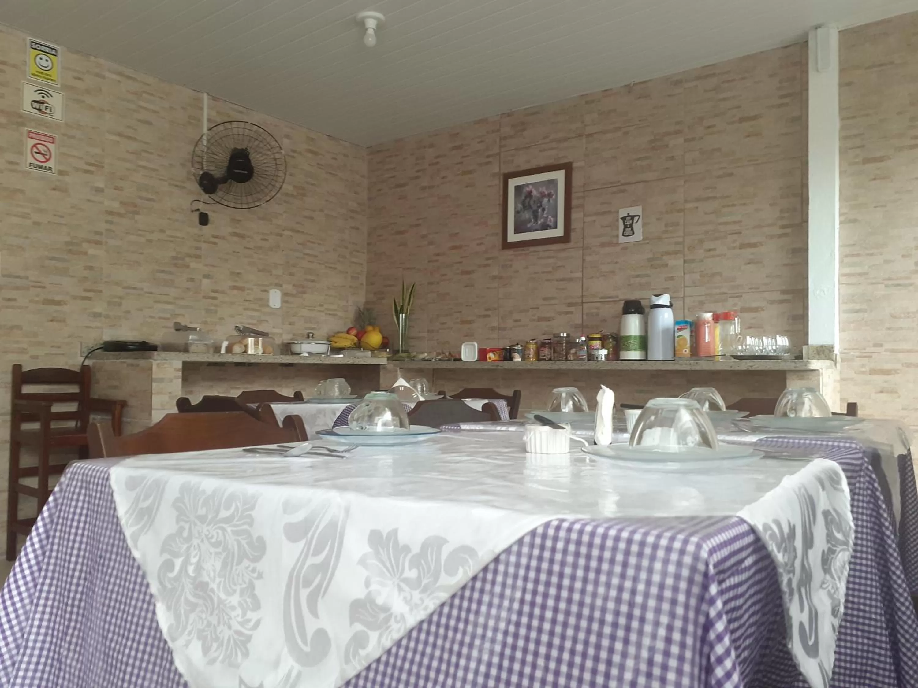 Food and drinks in Pousada Recanto das Oliveiras-Búzios