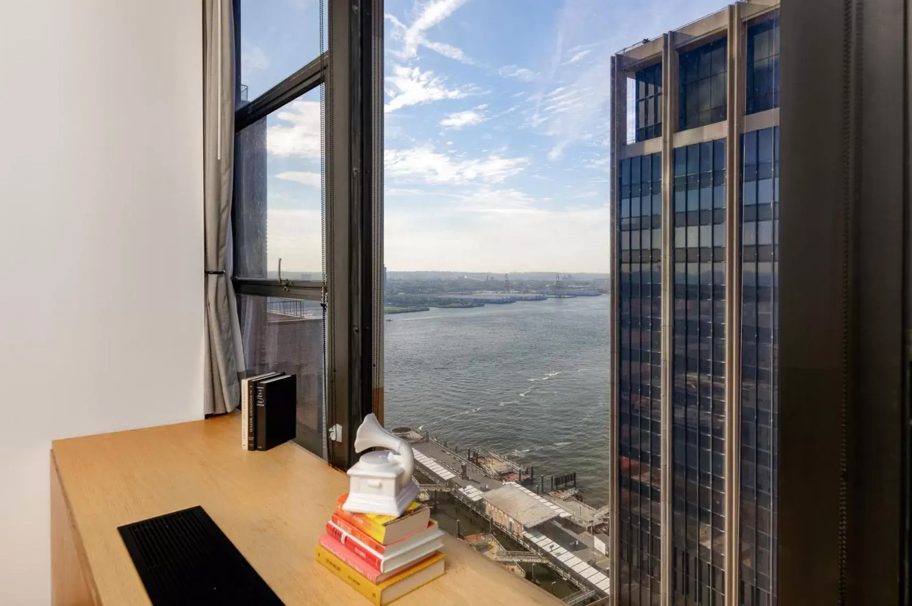 River view in Placemakr Wall Street