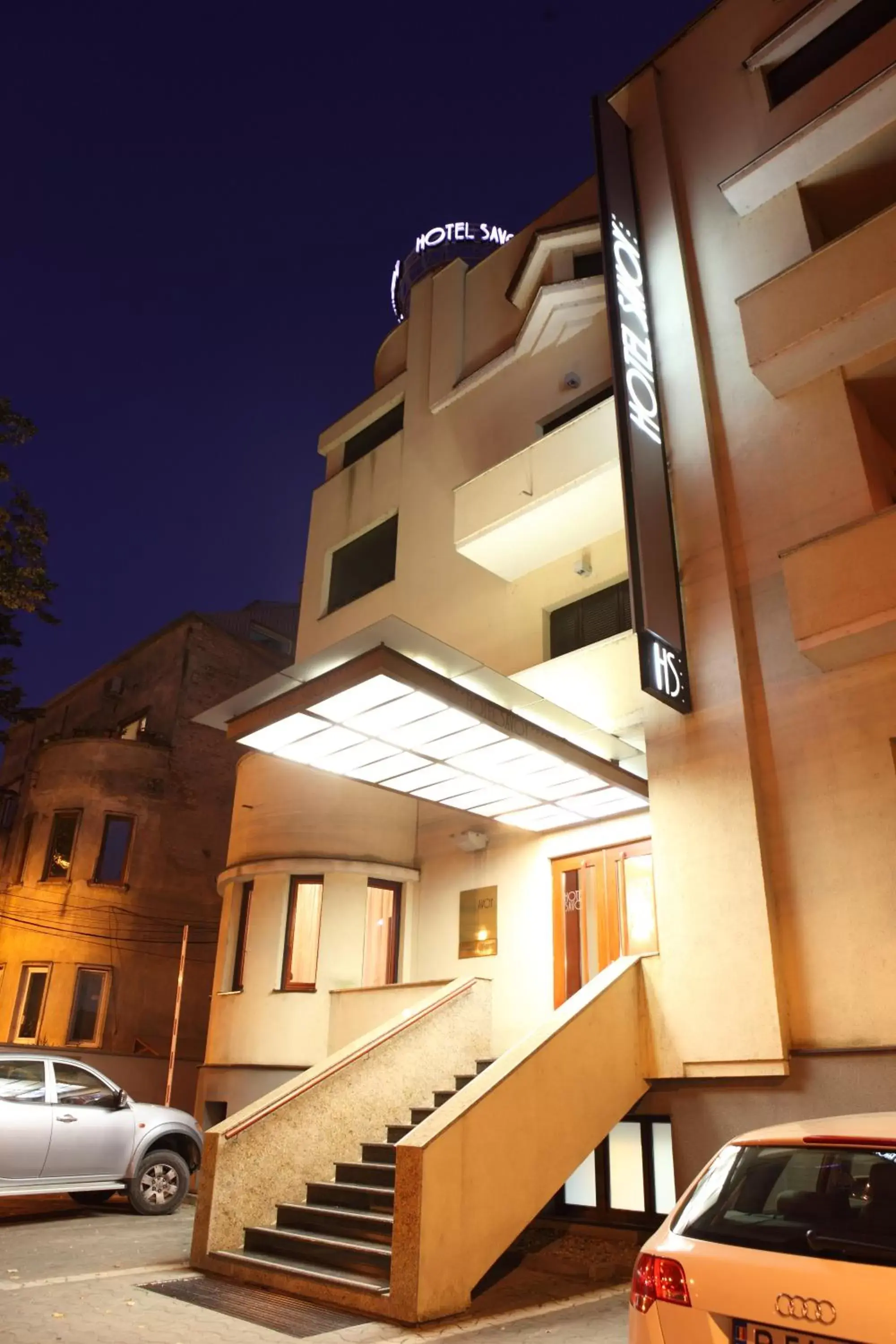 Facade/entrance, Property Building in Savoy Hotel