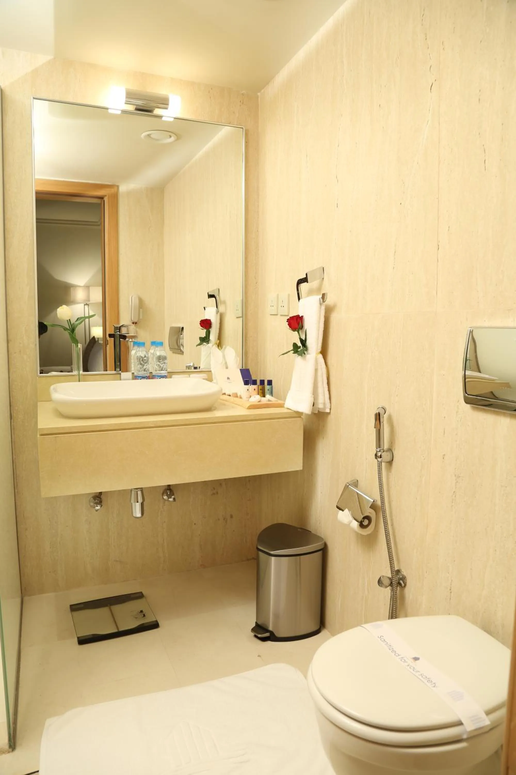 Bathroom in Dammam Palace Hotel