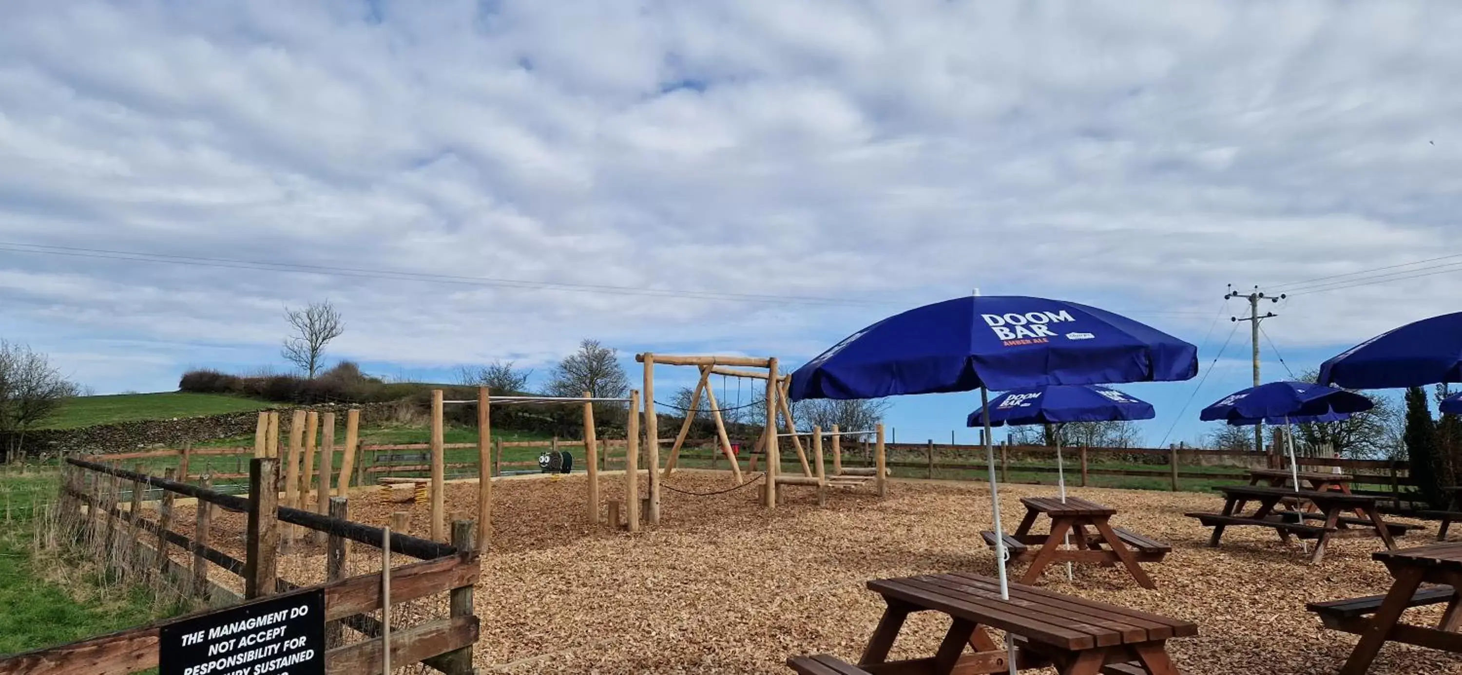 Children play ground in Station Inn