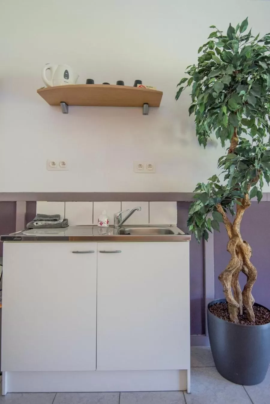 Kitchen or kitchenette in B&B De Kroonhoeve